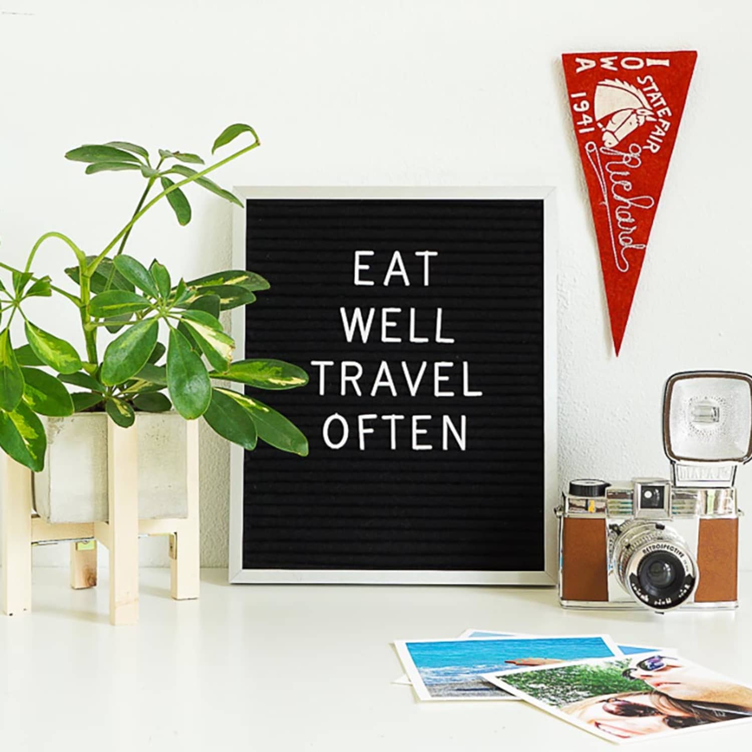 How To Make A Diy Vintage Style Felt Message Board Apartment Therapy