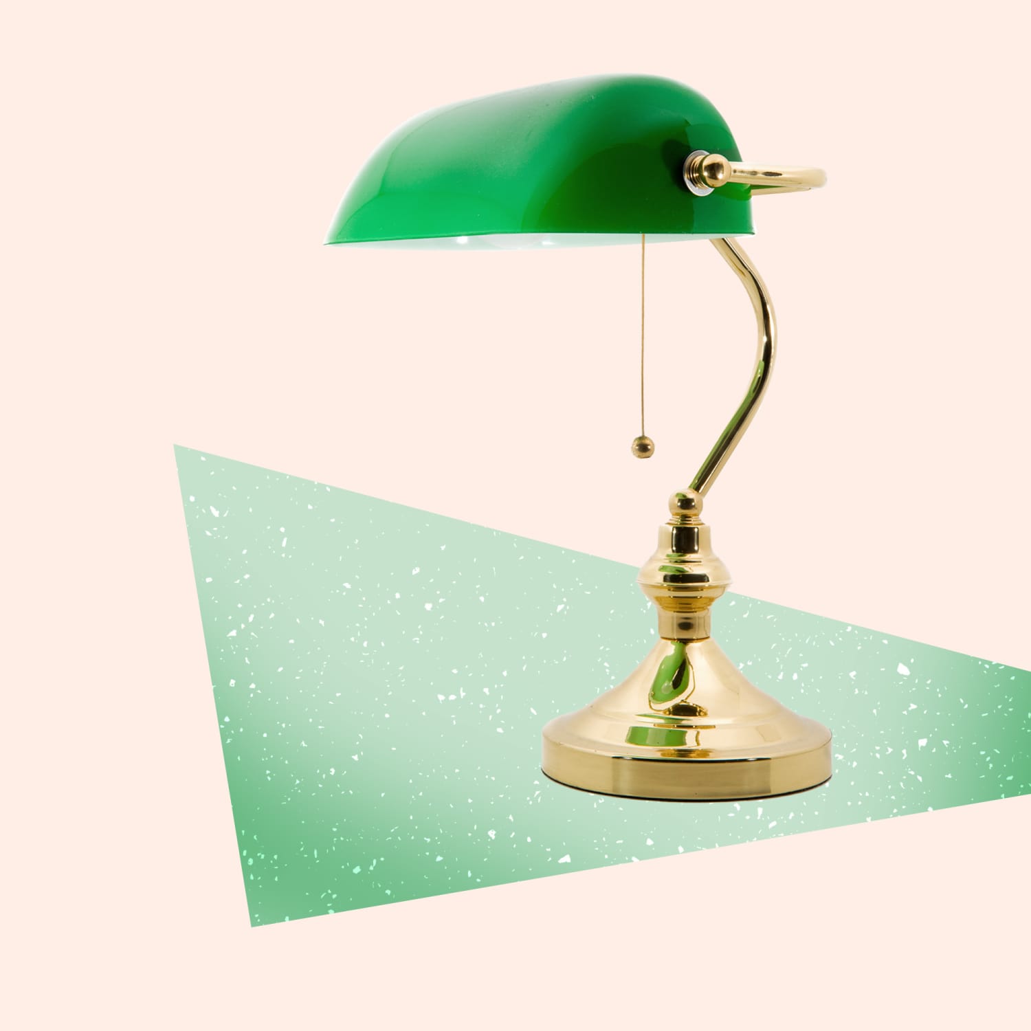 Green lampshades in libraries and courtrooms- The Bankers Lamp