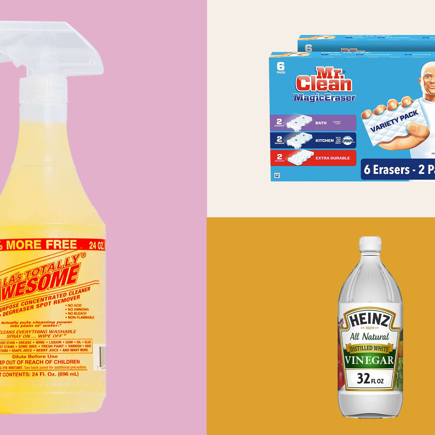 The Only 3 Cleaning Products You'll Ever Need