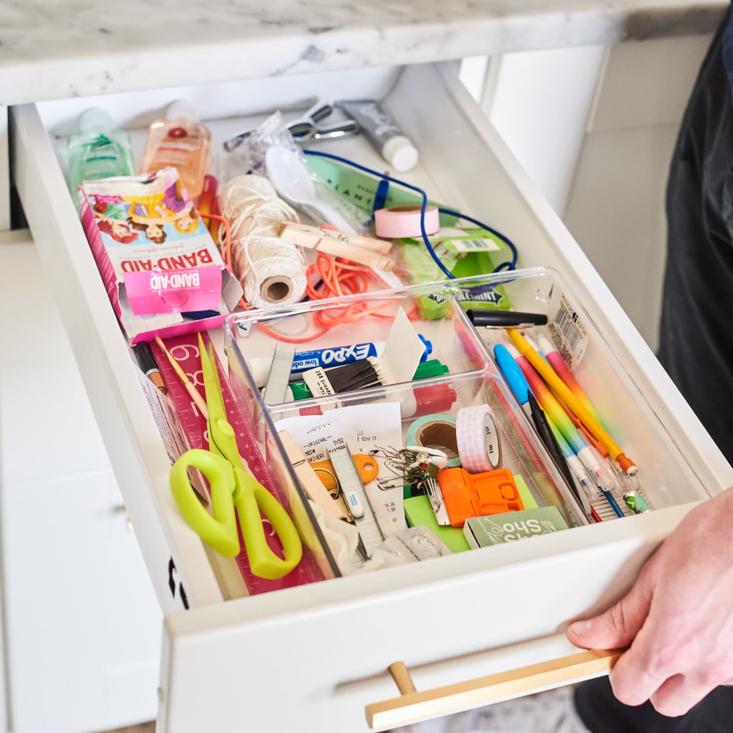 Junk drawers: a case of 'miscellaneous gone wrong'. 😆 When you really  break it down, most junk drawers are just in need of some serio