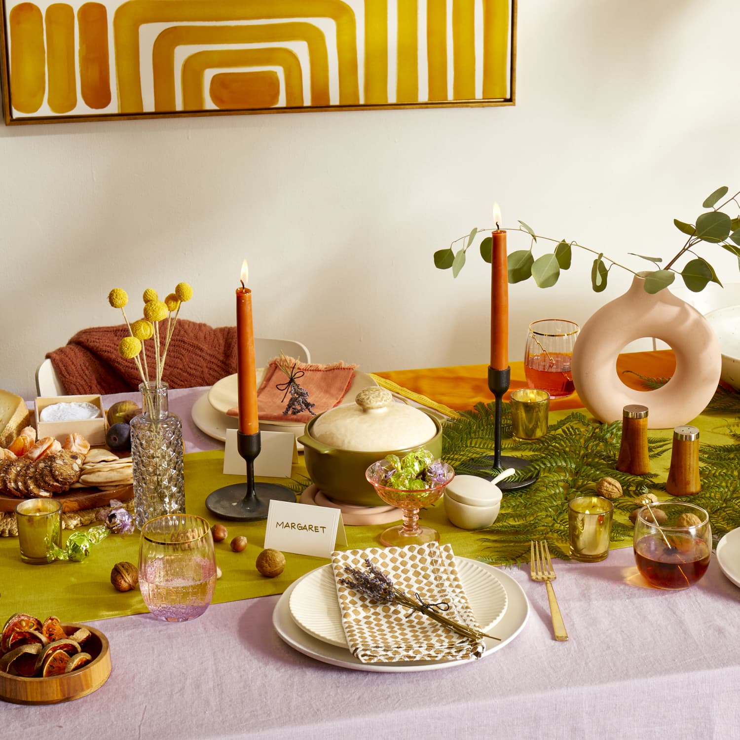 Fun Thanksgiving Tablecloth Idea with Writing and Drawing Prompts