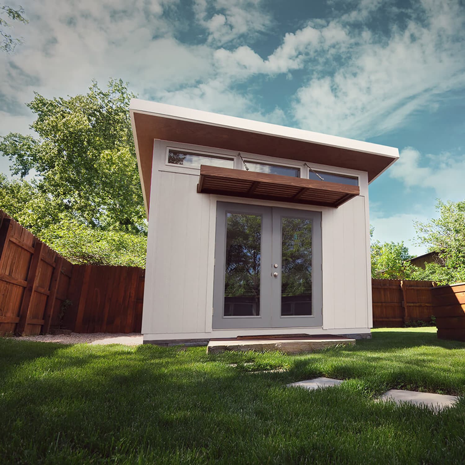 10 Modern Sheds For Backyard Offices Spare Rooms Apartment Therapy The garden office is part of the green retreats group; 10 modern sheds for backyard offices
