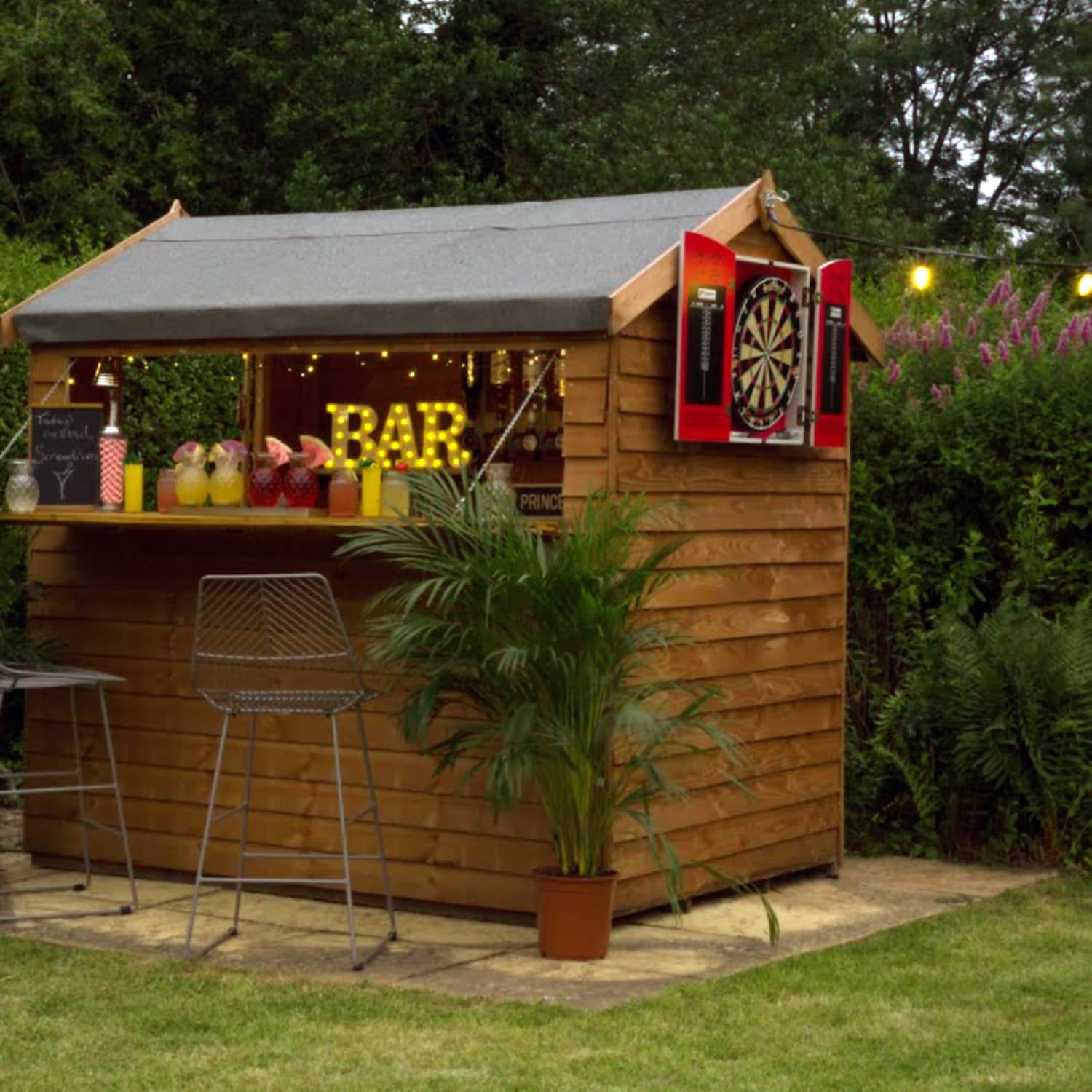 DIY Garden Shed Bar | Therapy