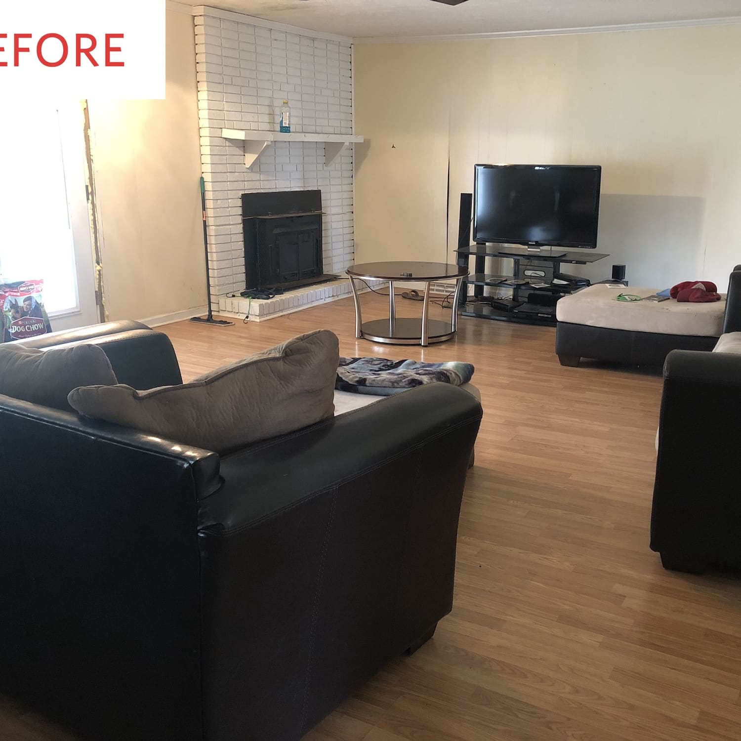 Before And After Check Out This Chic Solution For A Living Room