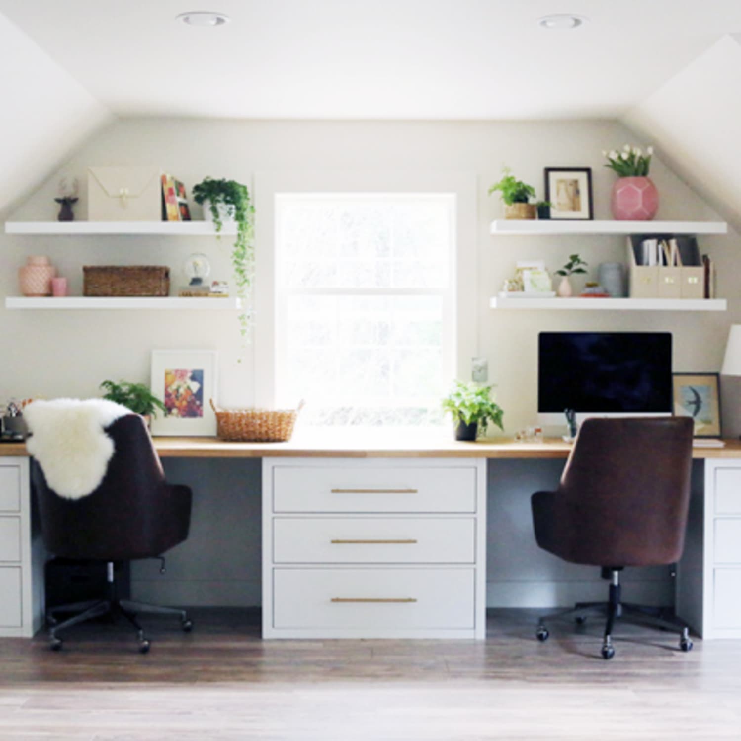 Small Study Space  Desk Hack - A Thoughtful Place