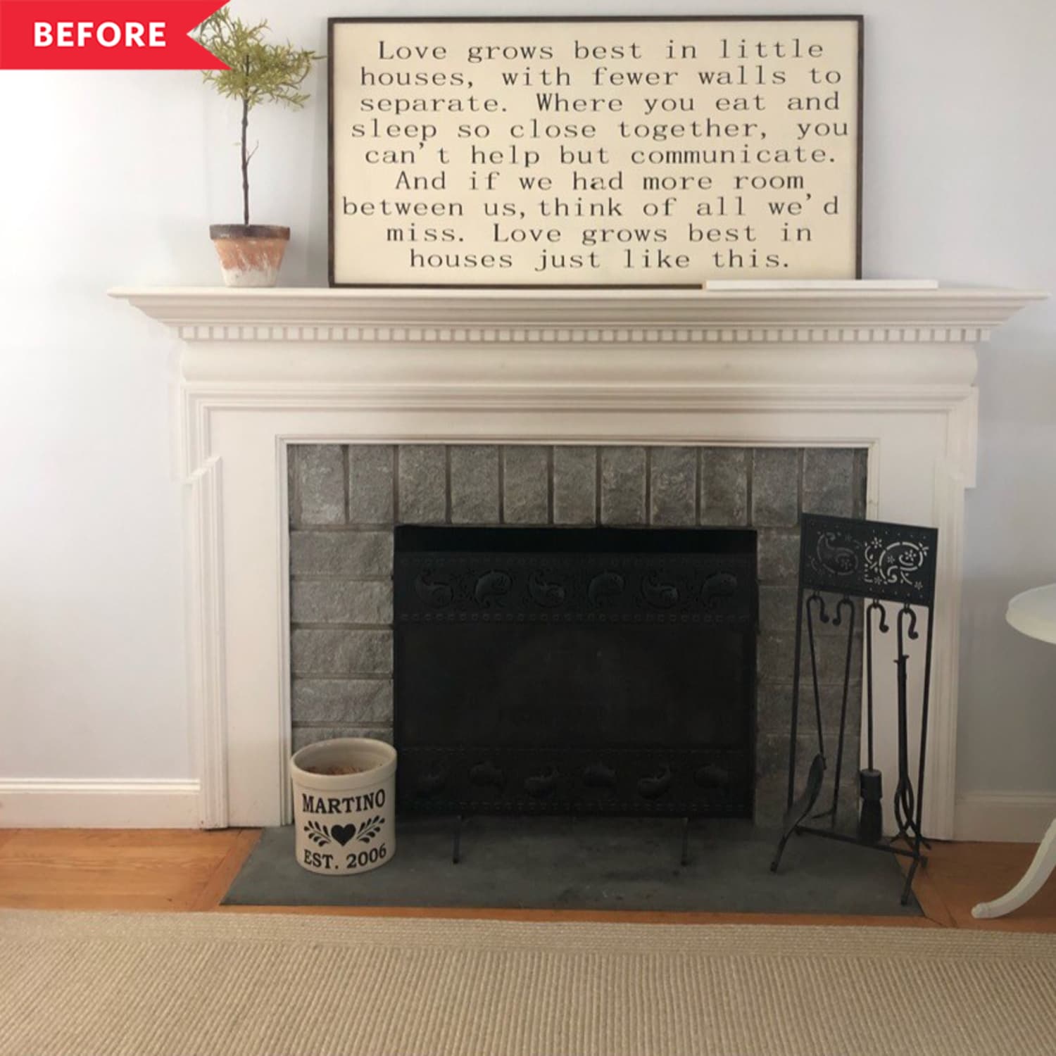 8 Best Fireplace Makeovers Beautiful Before After Fireplace