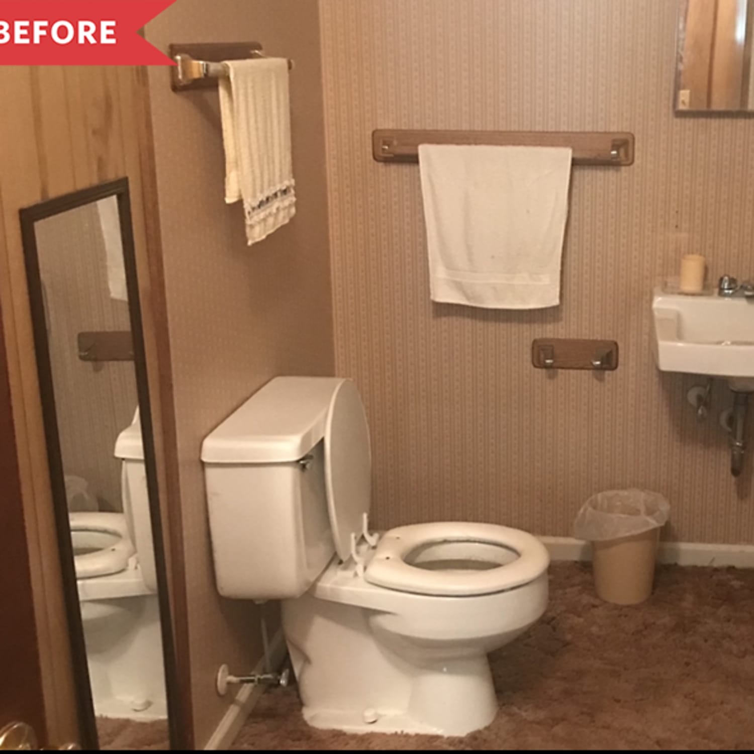 Budget Refresh For 1970s Bathroom Apartment Therapy