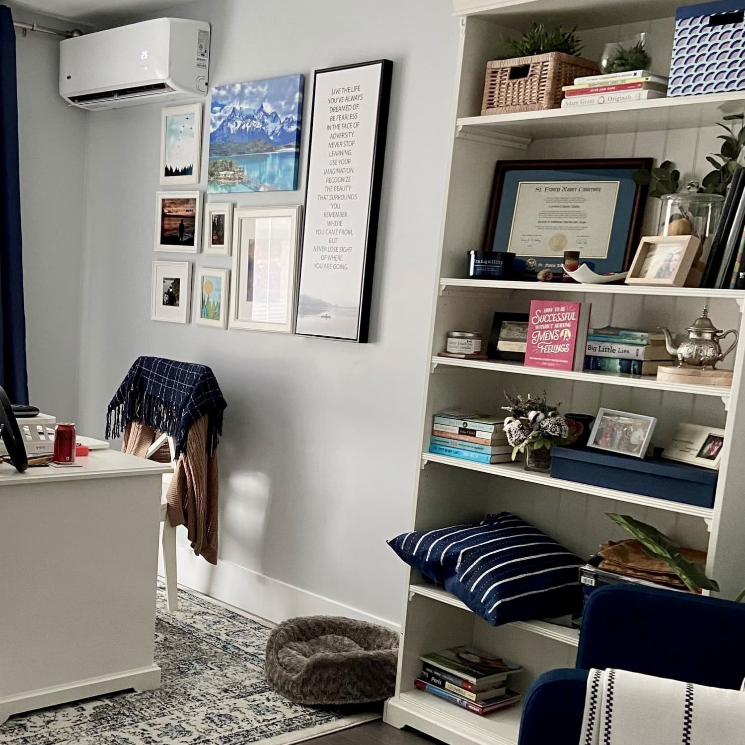A home-office revamp with an IKEA desk hack
