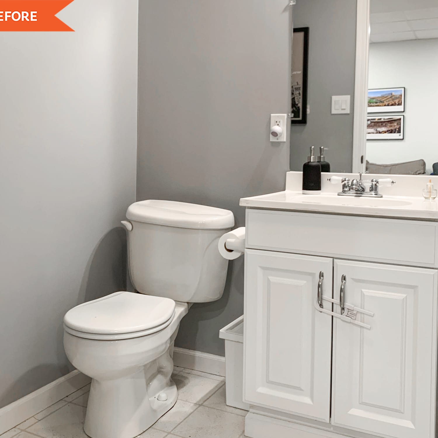 Bathroom Redo with Shiplap and Marble Tile - Before and After Photos |  Apartment Therapy, image size:1500x1500