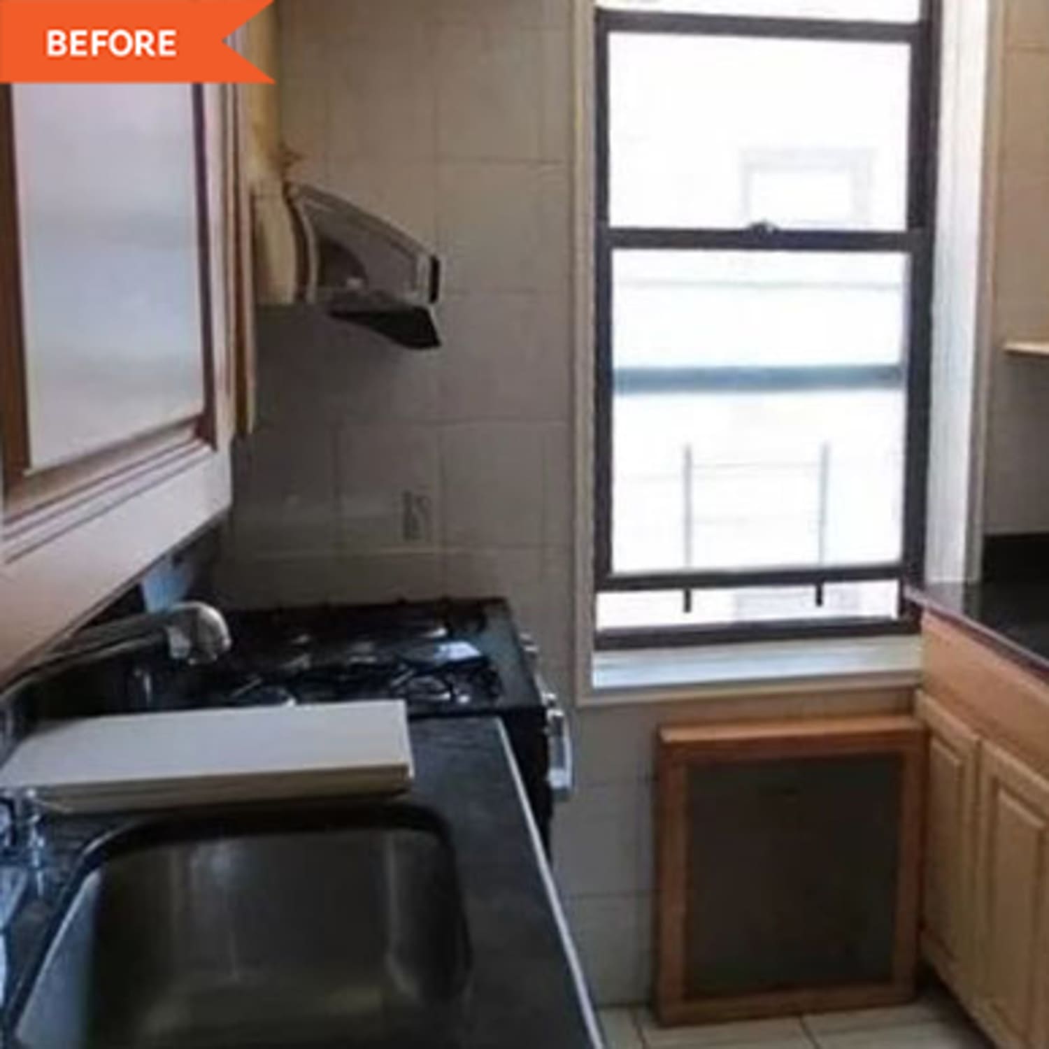 Galley Kitchen Makeover   Before and After Photos   Apartment Therapy
