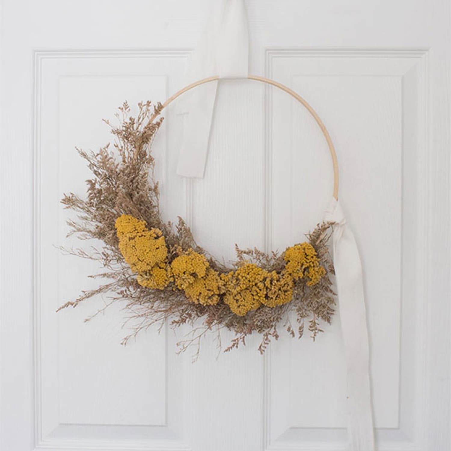 How to Make a Wreath (For Any Season) - A Beautiful Mess