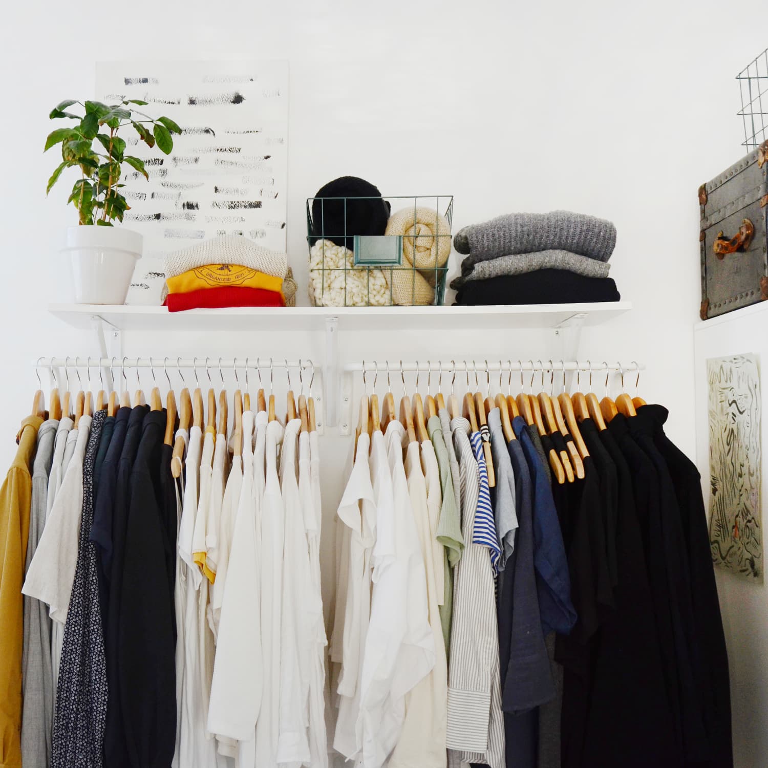 Organizing Advice For People Without Closets Apartment Therapy
