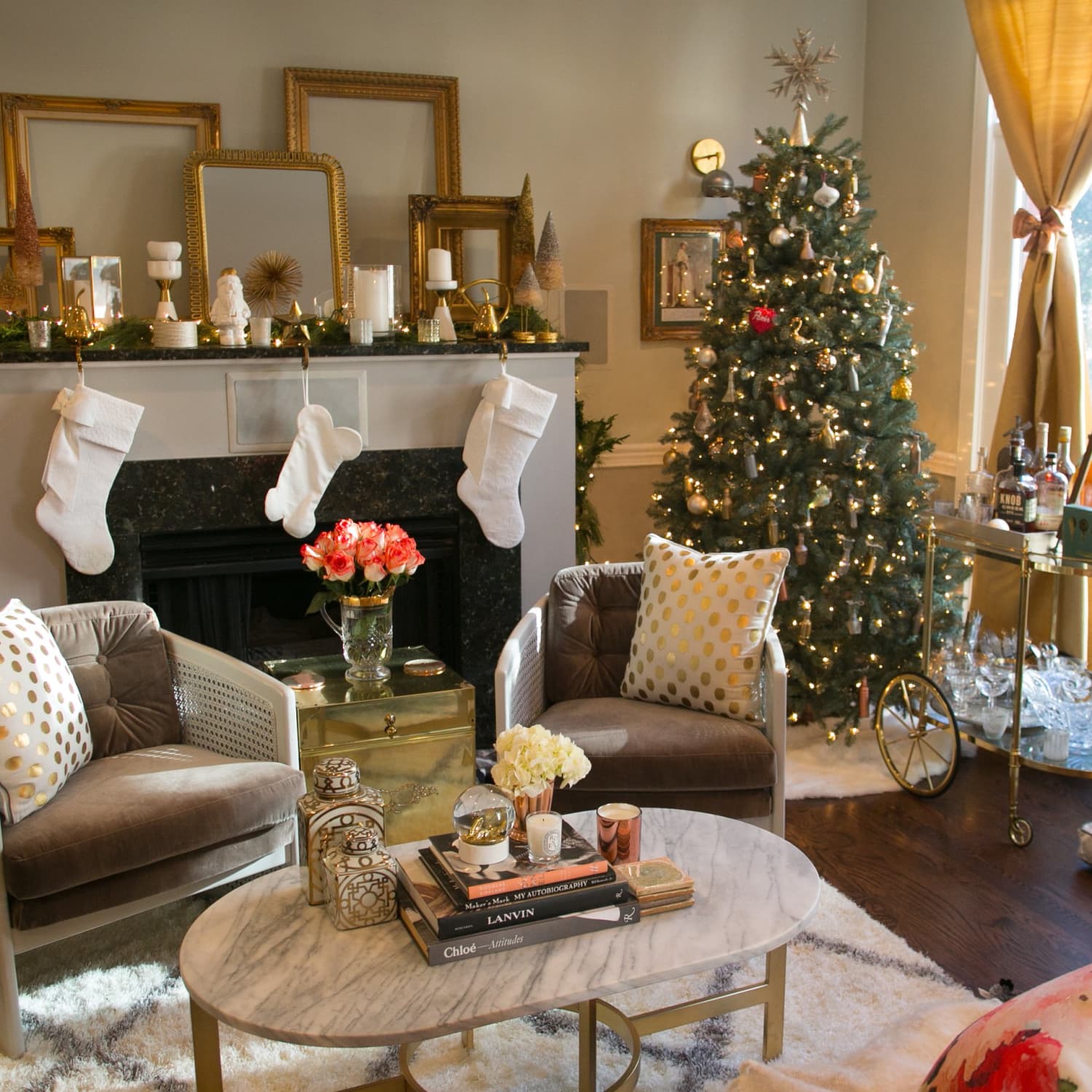 Gold Tree Collar What Are Christmas Tree Collars Where To Get Them Apartment Therapy