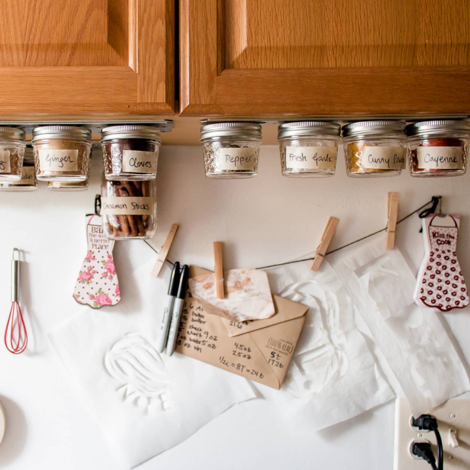 Organize Your Kitchen With These Glass Spice Jars With - Temu