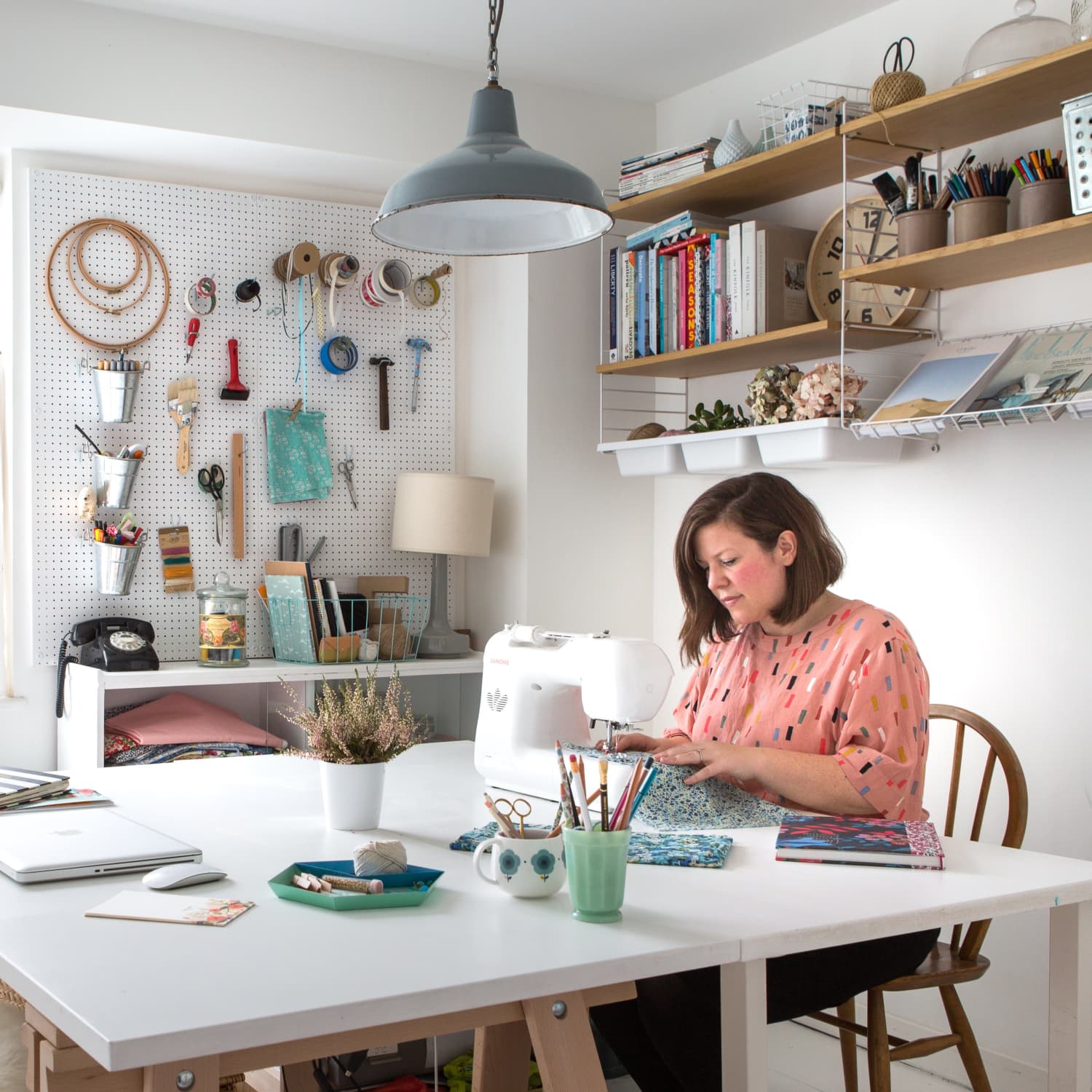 9 Ways to Use Pegboard to Organize Every Room of the House