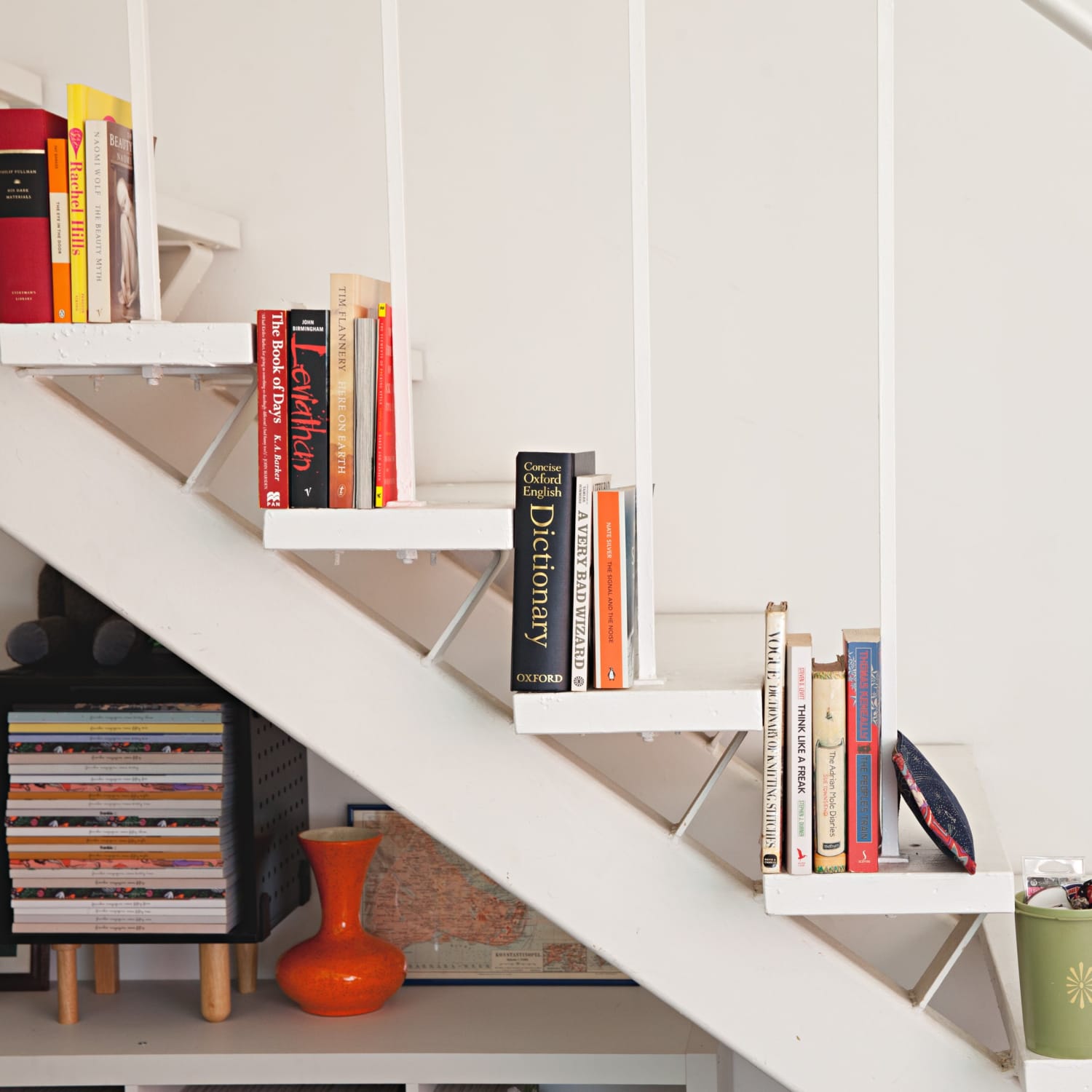 How To Decorate The Empty Space Under Your Stairs Apartment Therapy