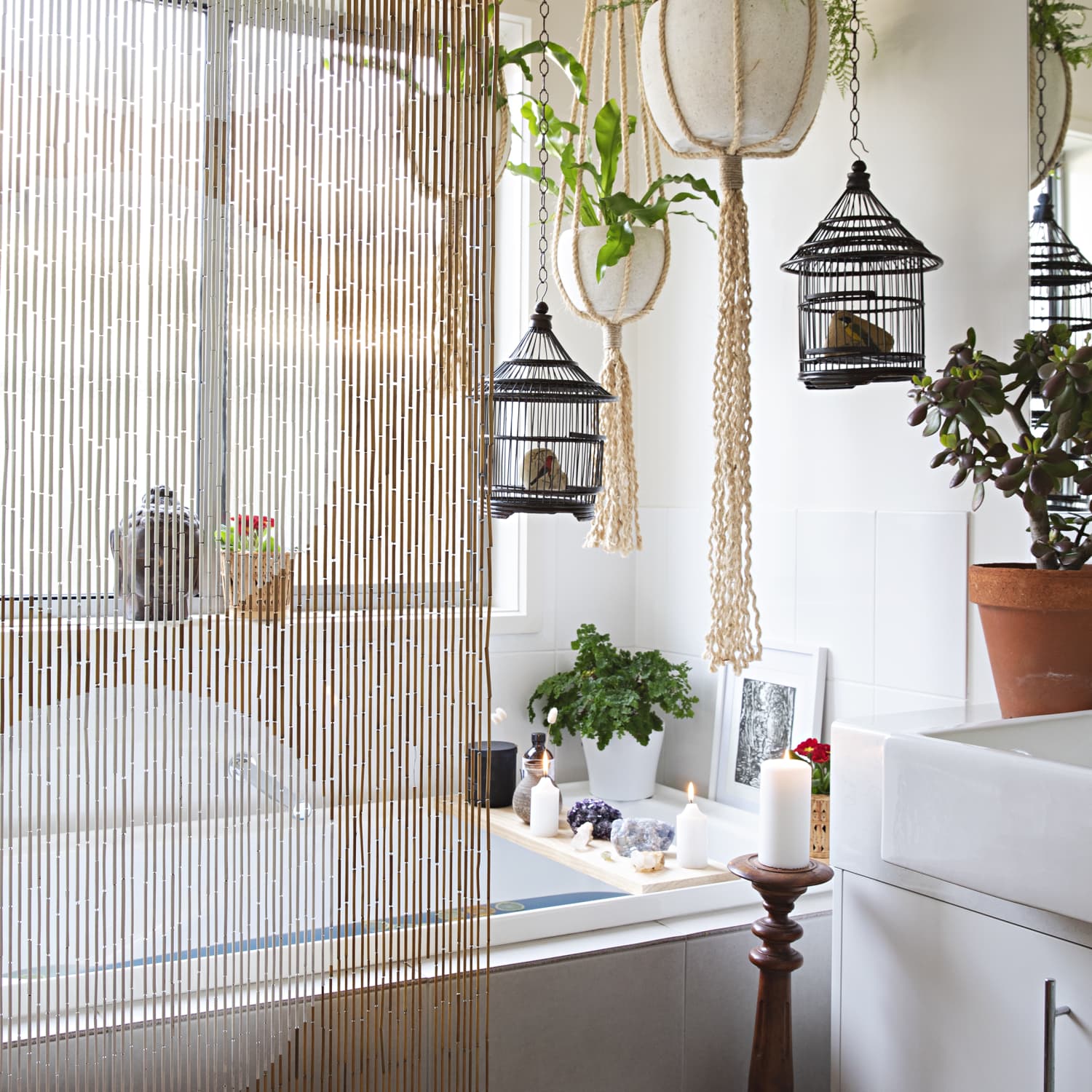 10 Boho Bathroom Ideas Photos of Cool Bohemian-Style Bathrooms | Apartment Therapy