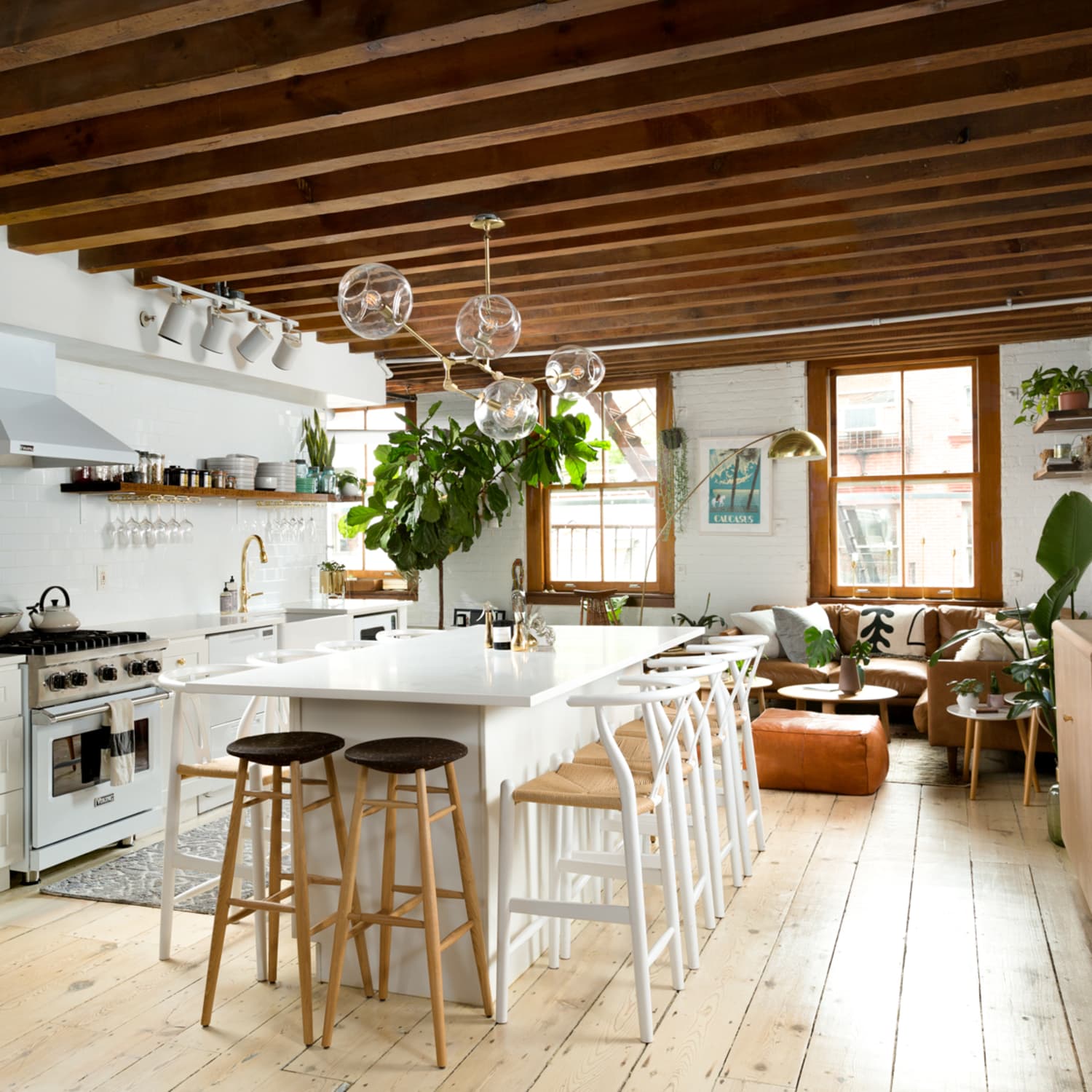 Scandinavian Inspired New York Loft Tour Photos Apartment