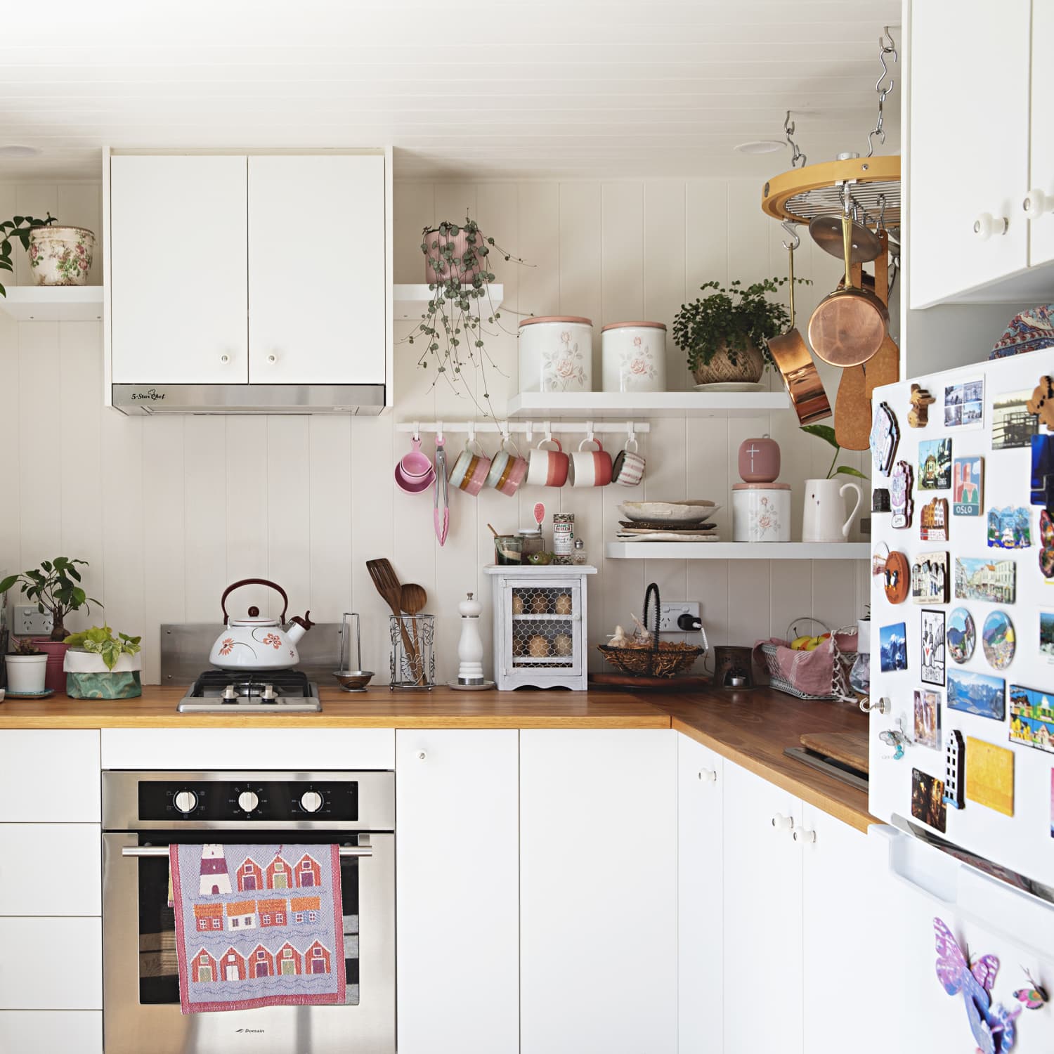 These Above-the-Sink Shelves Create Extra Kitchen Storage Out of