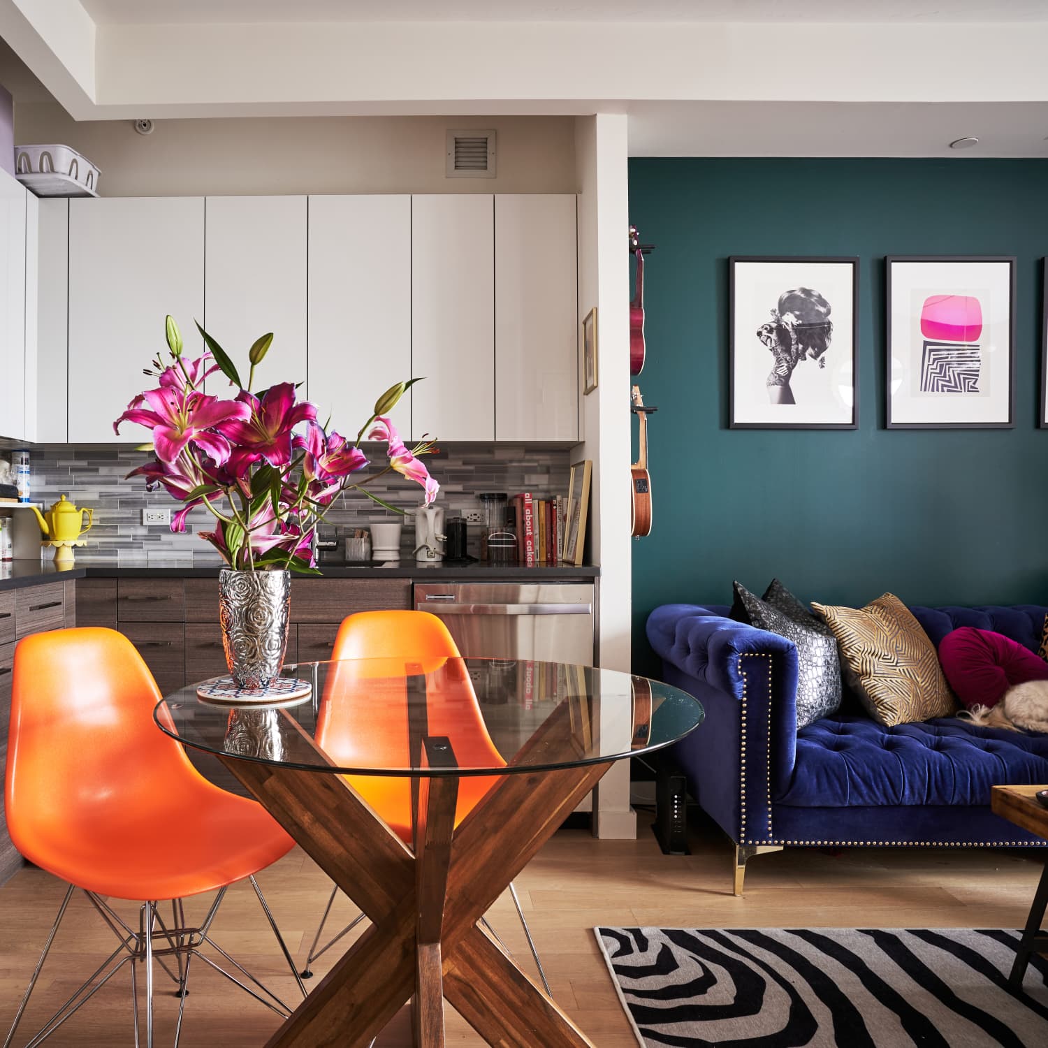 400 Square Foot Colorful Brooklyn Studio Apartment Apartment Therapy