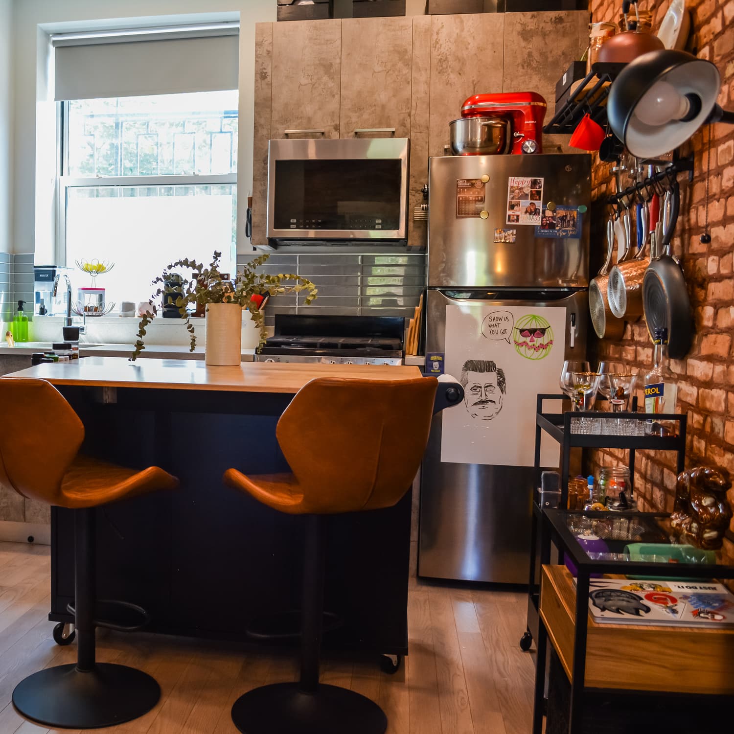 Smart Kitchen Storage Ideas From This Tiny Brooklyn Studio ...