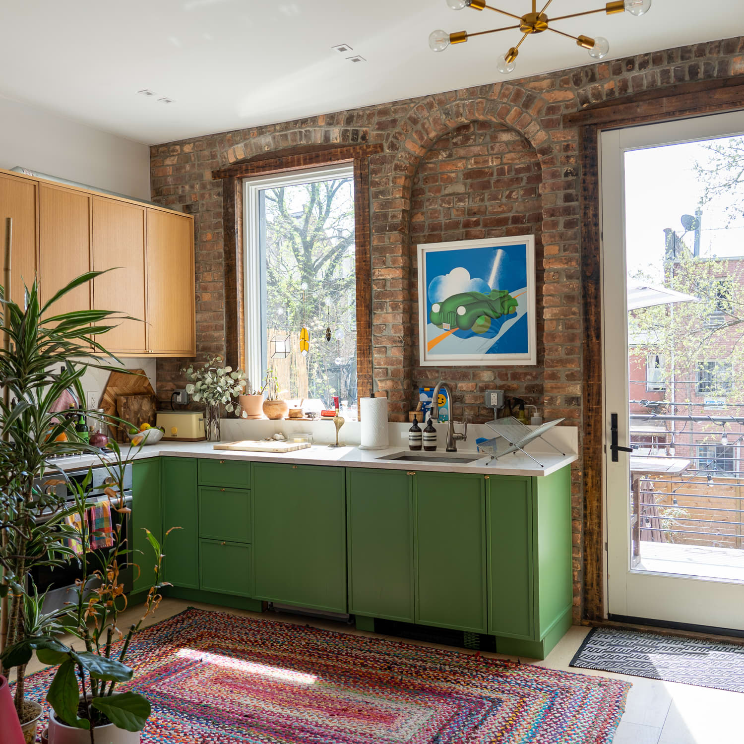 Professional photos published of Olive Green Kitchen - Eclectic