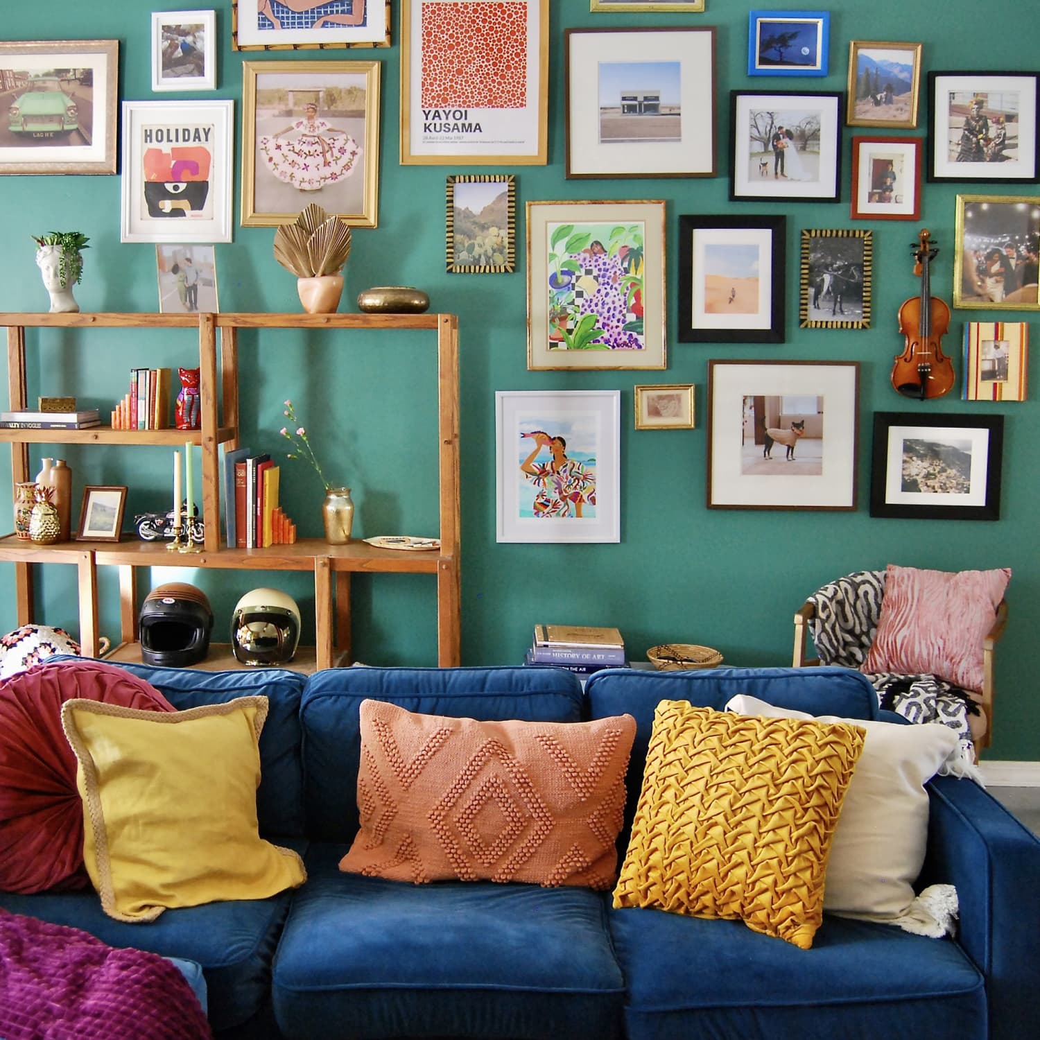 how to frame wallpaper as art