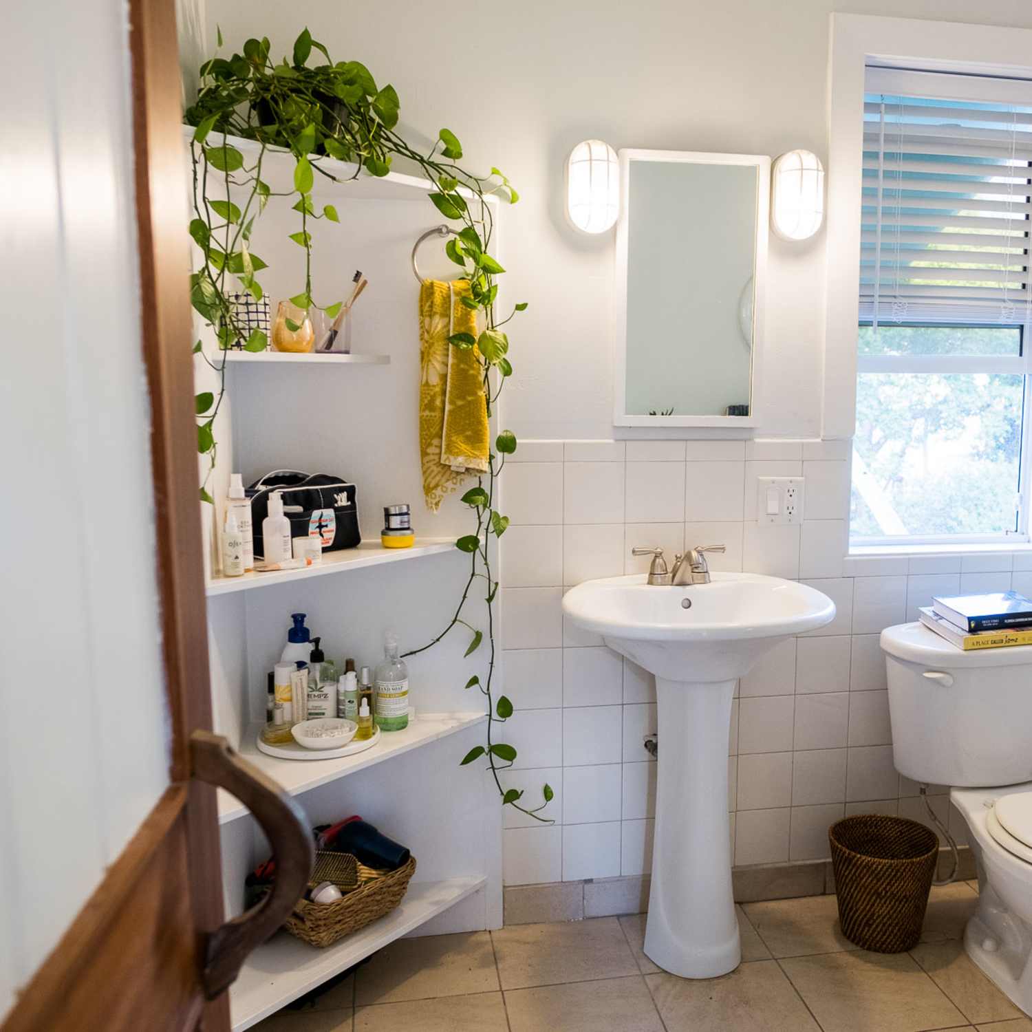 Why I Use a Jewelry Armoire in My Bathroom for Storage | Apartment Therapy, image size:1500x1500