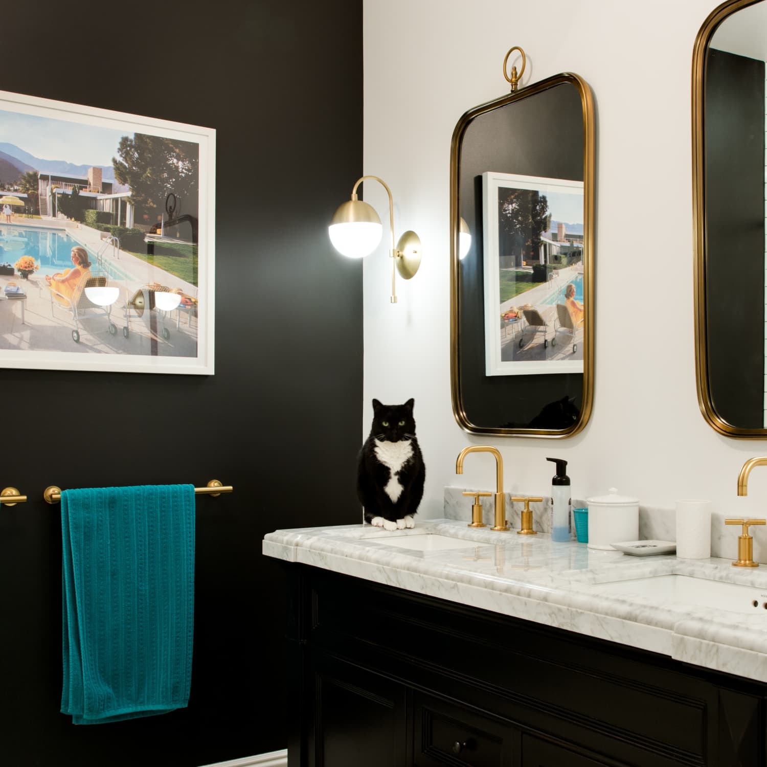 Would You Try the Black Bathroom Trend? 5 Ways to Bring It Home