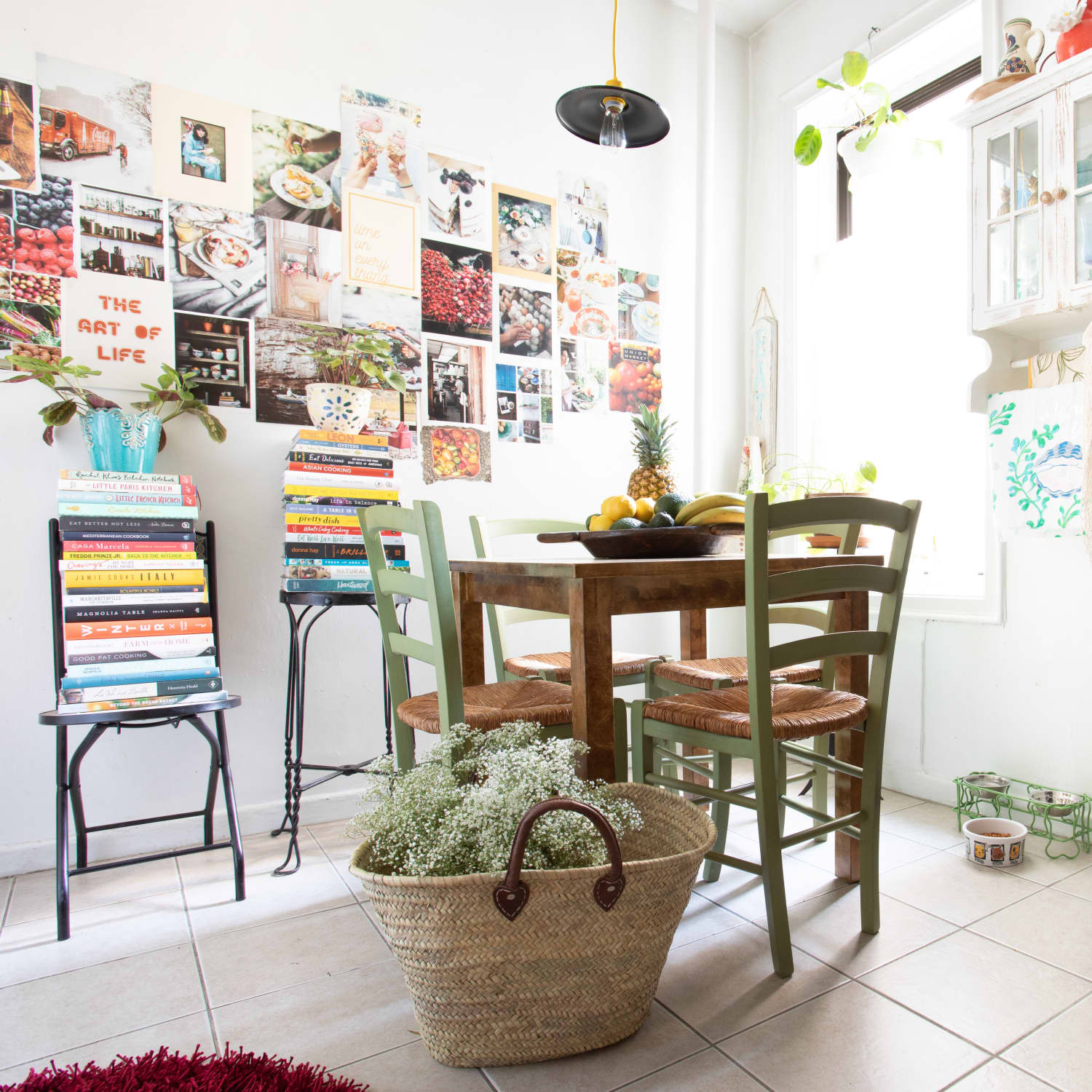 Magazine Collages Are A Cheap Way To Cover Your Walls Diy Wall Collages Apartment Therapy