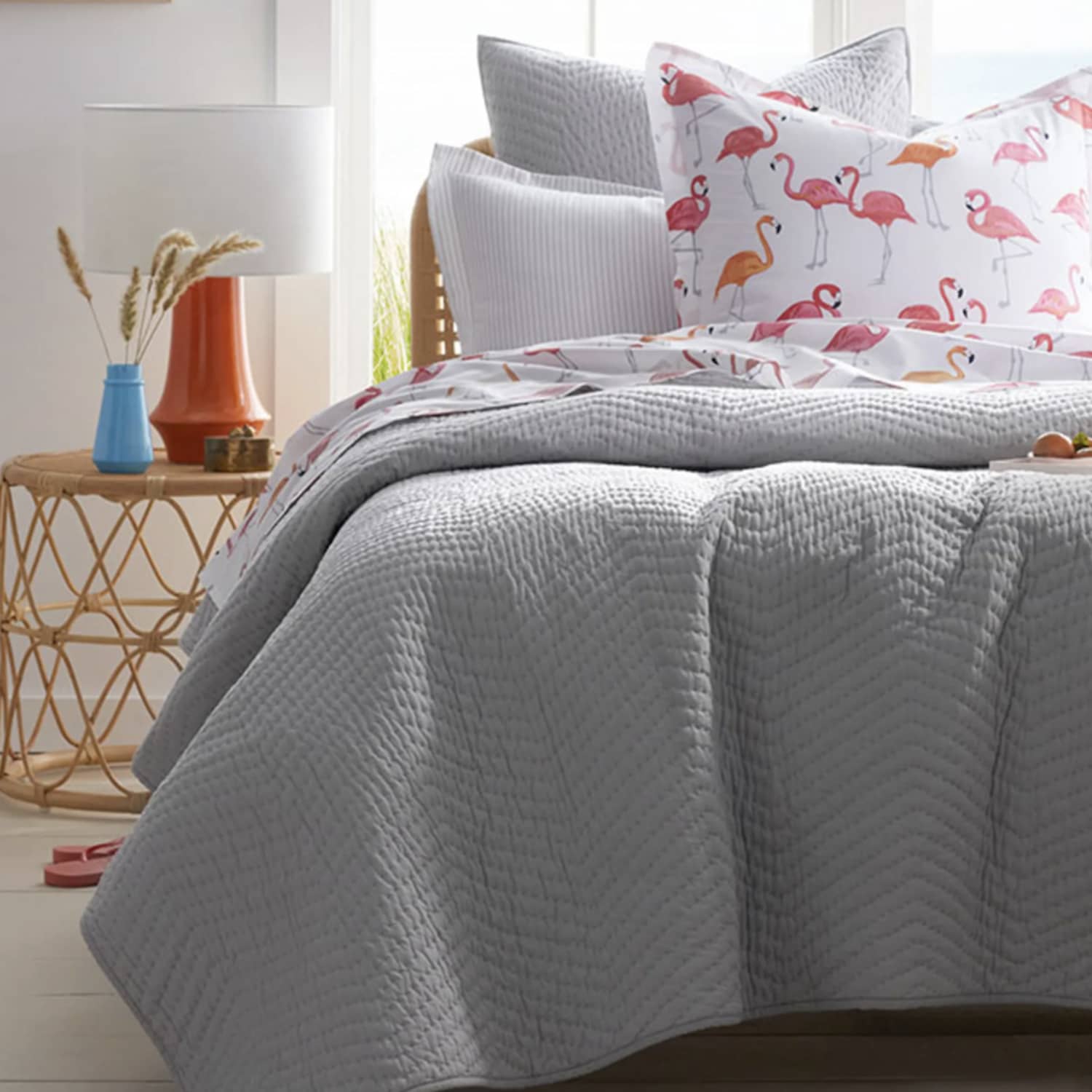 Best Summer Bedding: The Company Cotton Voile Quilt | Apartment Therapy