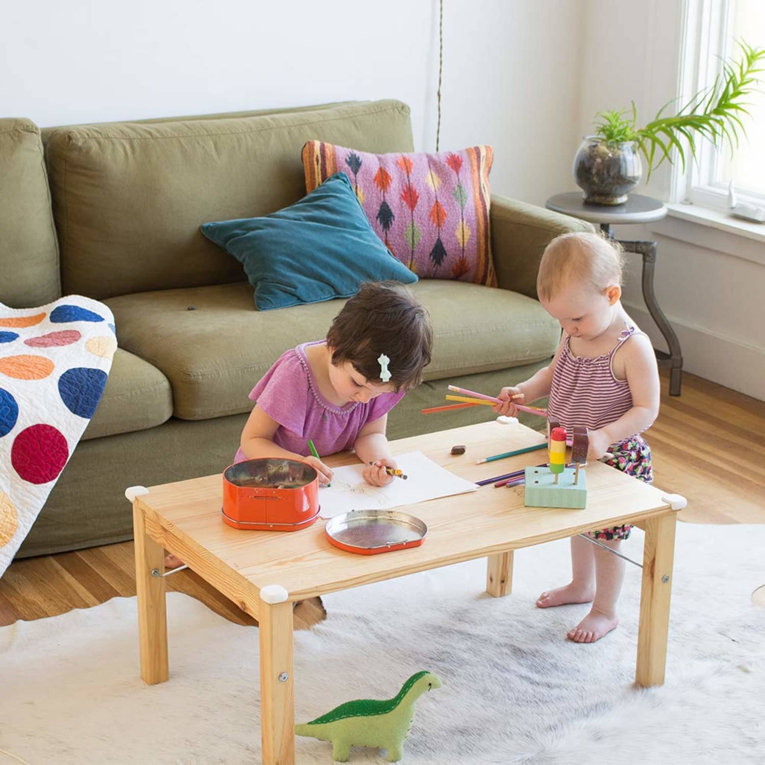 A kid-friendly, baby proof yet stylish living room, ohjoy 2.0