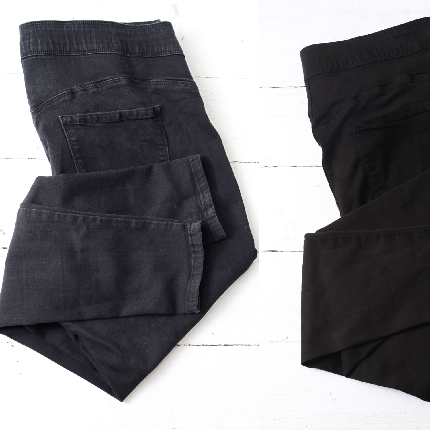 restore faded black jeans