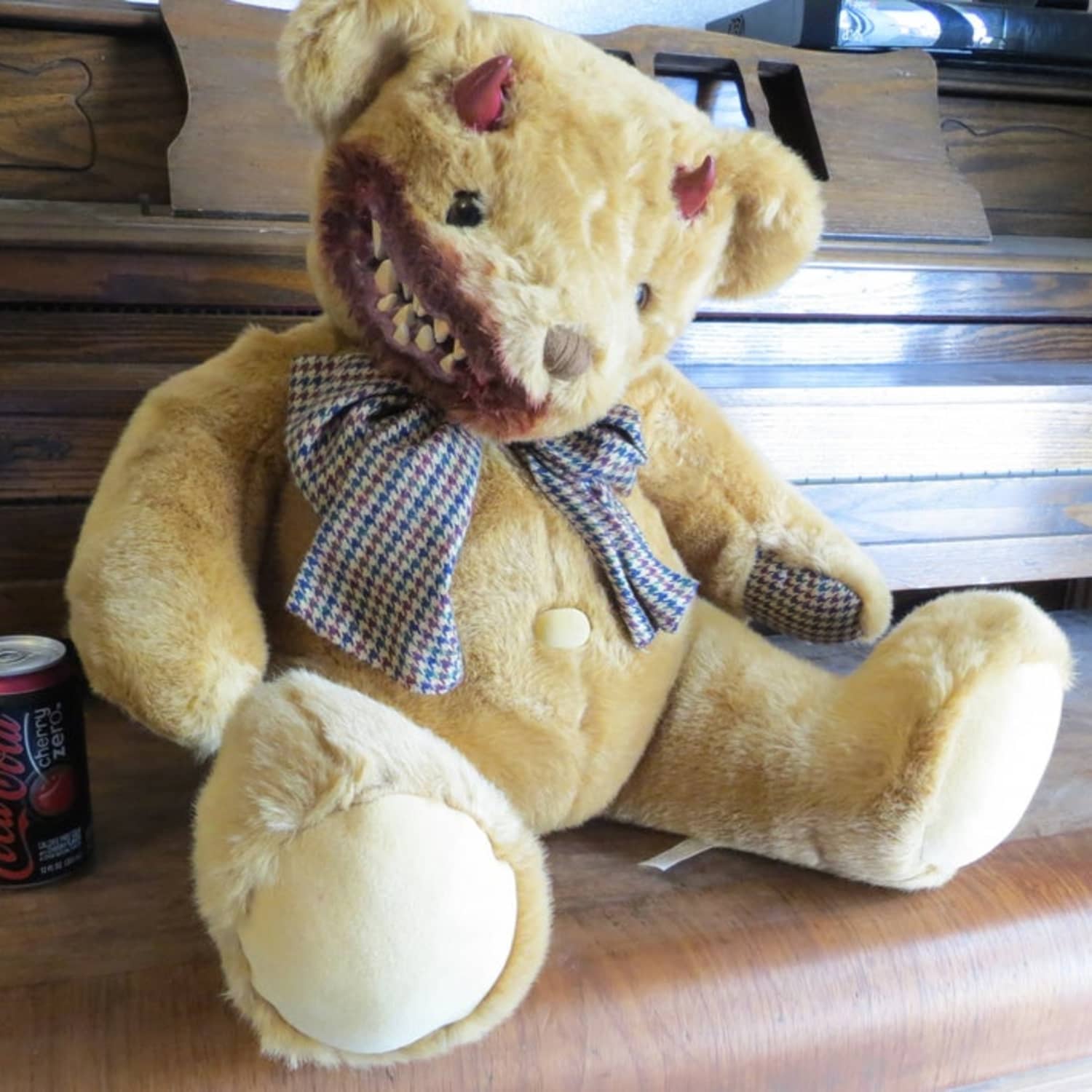 teddy bear that turns scary