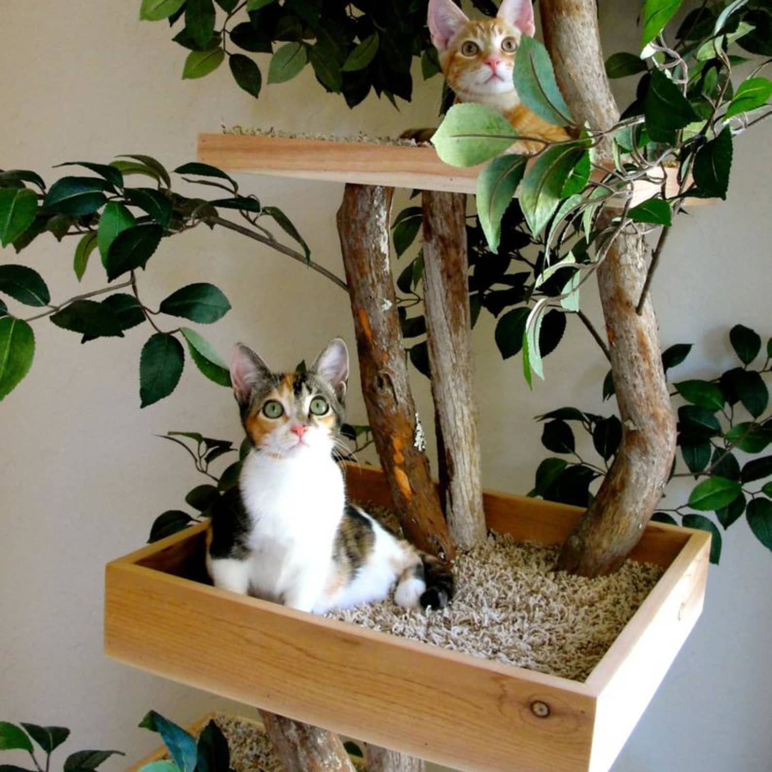 cat tower that looks like a tree