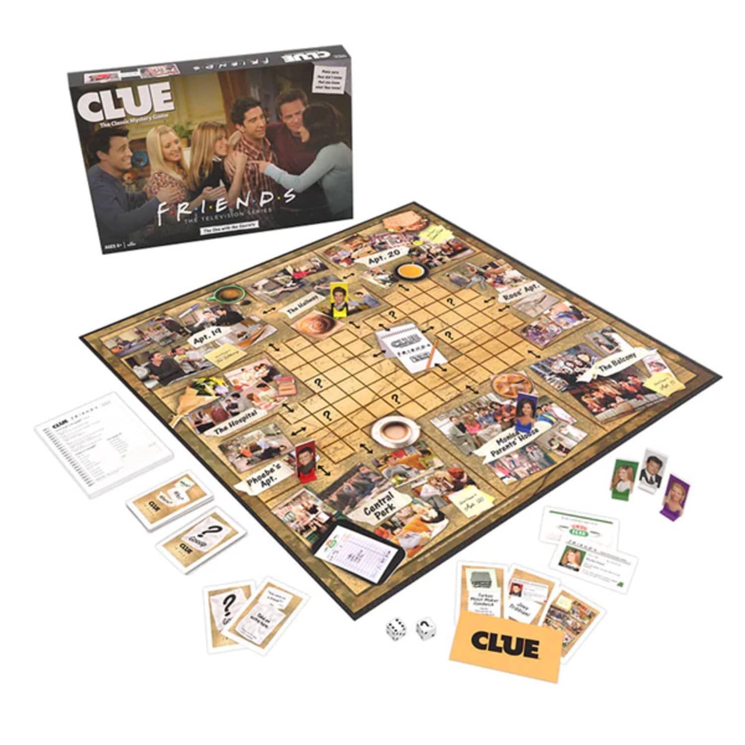 This CLUE Game Is Made Specifically for “Friends” Fans | Apartment Therapy