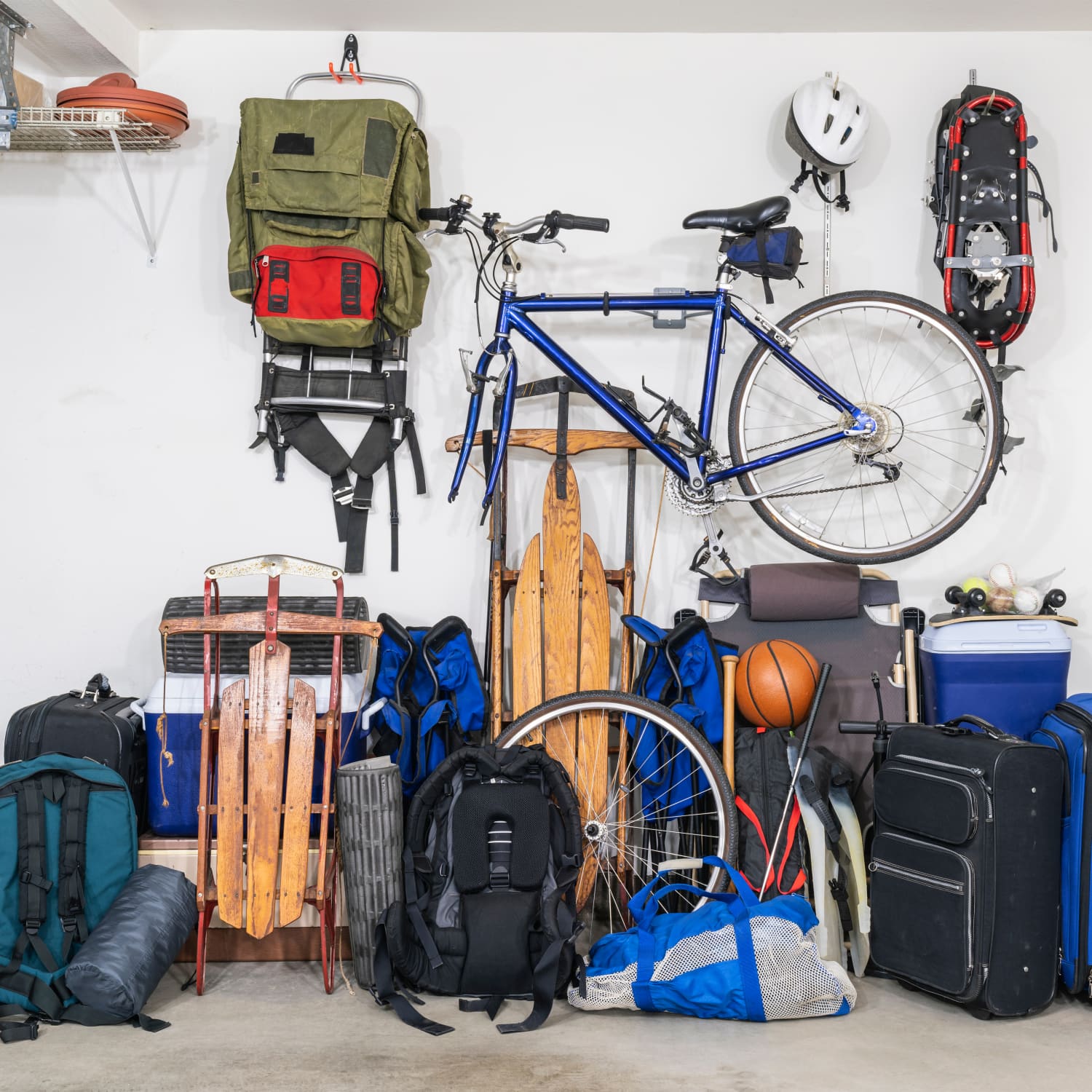 Amazon Garage Sports Equipment Storage Organizer
