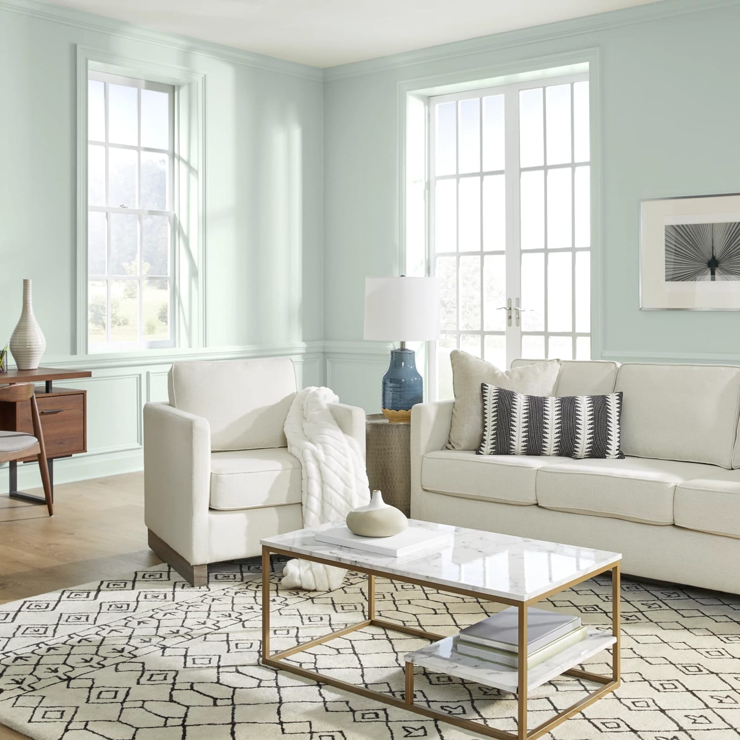 Behr's Color of the Year for 2022 Is Breezeway Green | Apartment Therapy