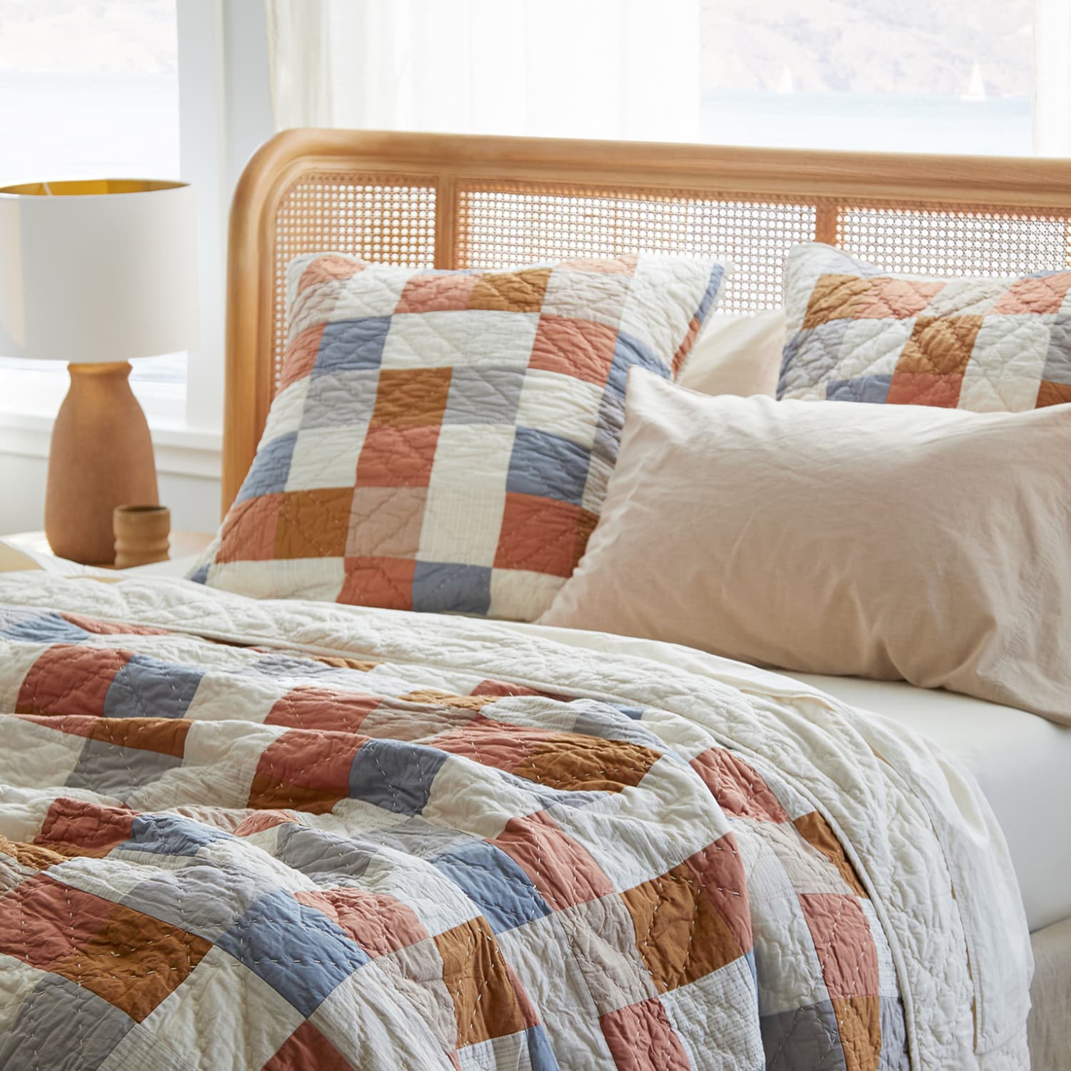 The Old-School Patchwork Quilts of Your Youth Have a Totally Modern Twist  Now