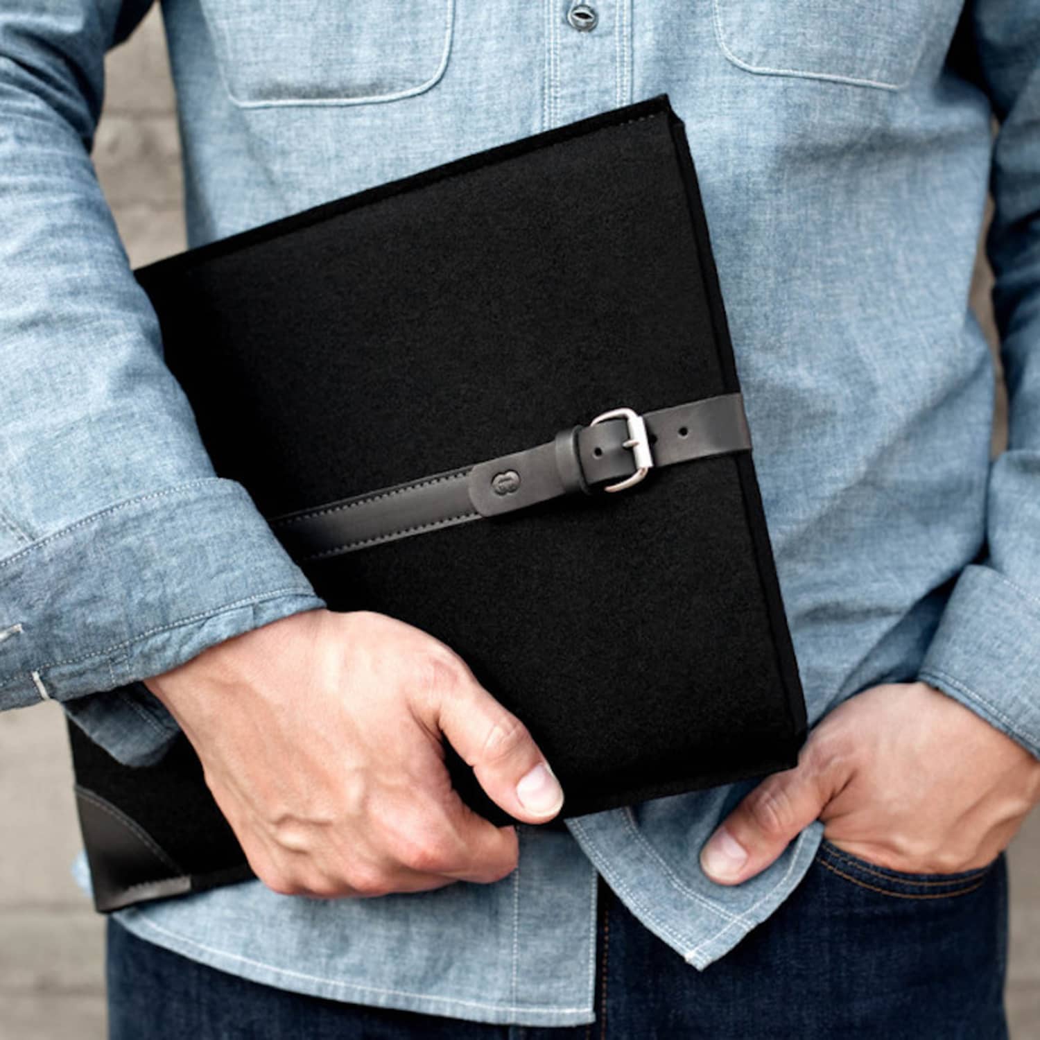 Dell Inspiron 15 3567 Laptop Sleeve, Leather Laptop Case For Dell