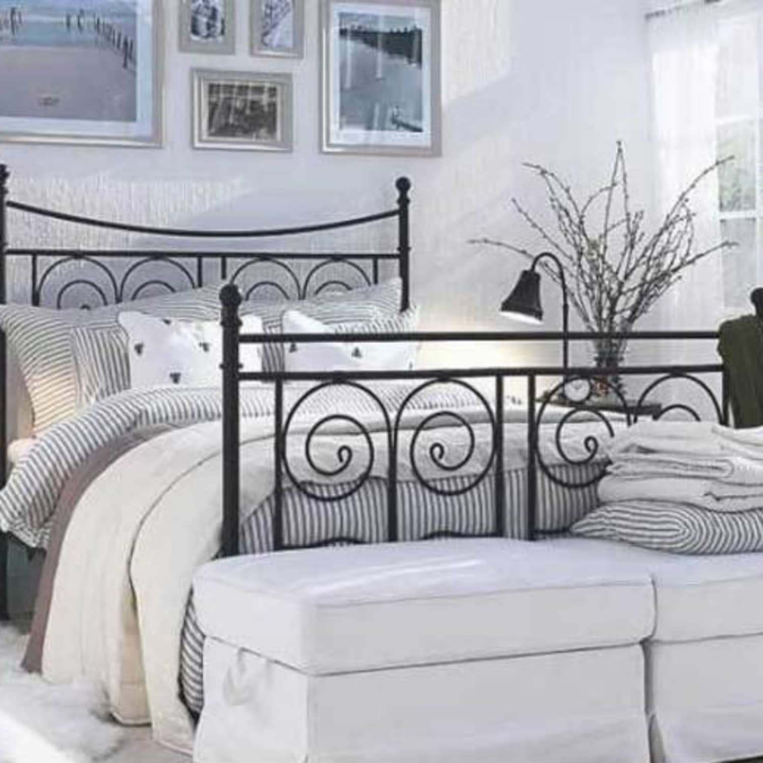 Ikea iron bed sales