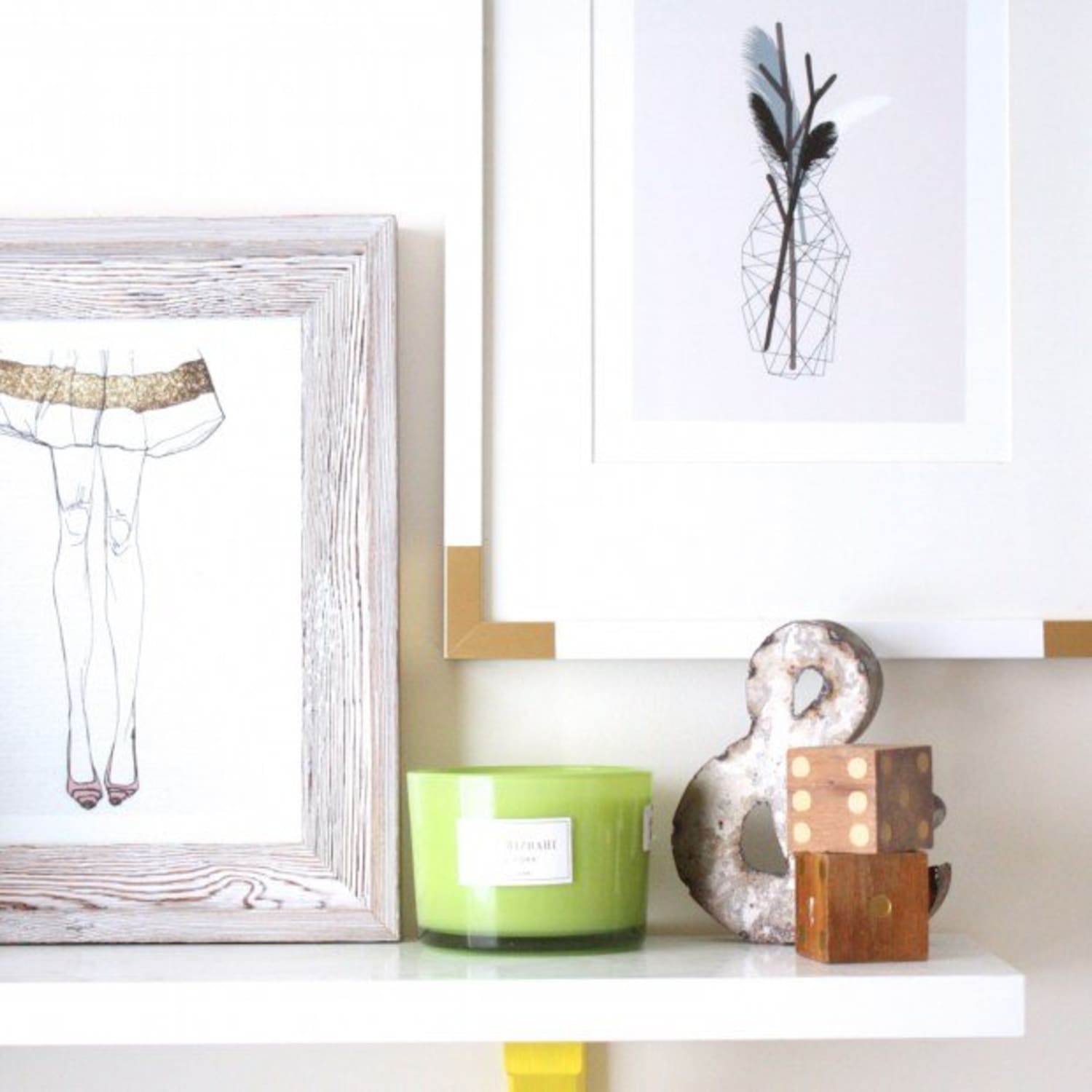 7 Ways to Upgrade IKEA Picture Frames Apartment Therapy