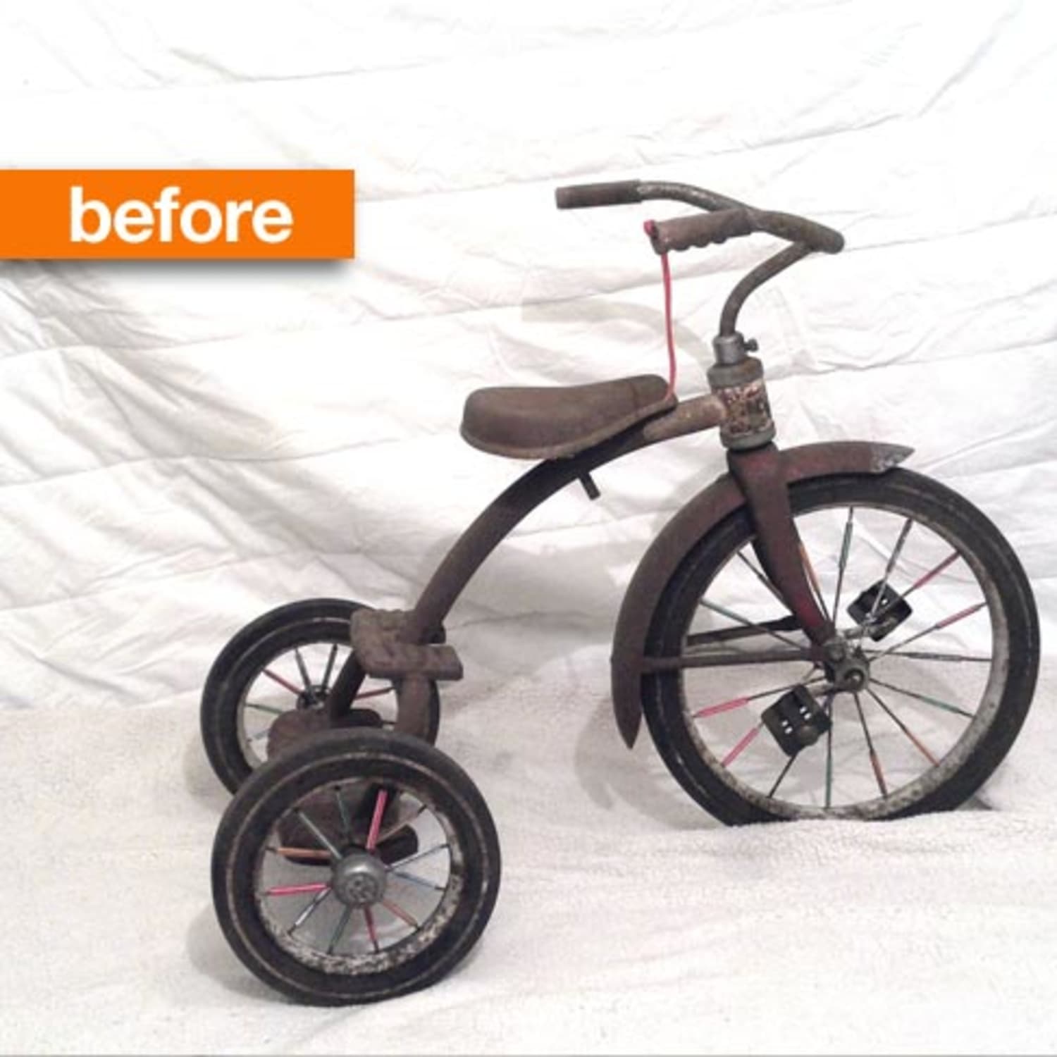 Old shop vintage tricycles