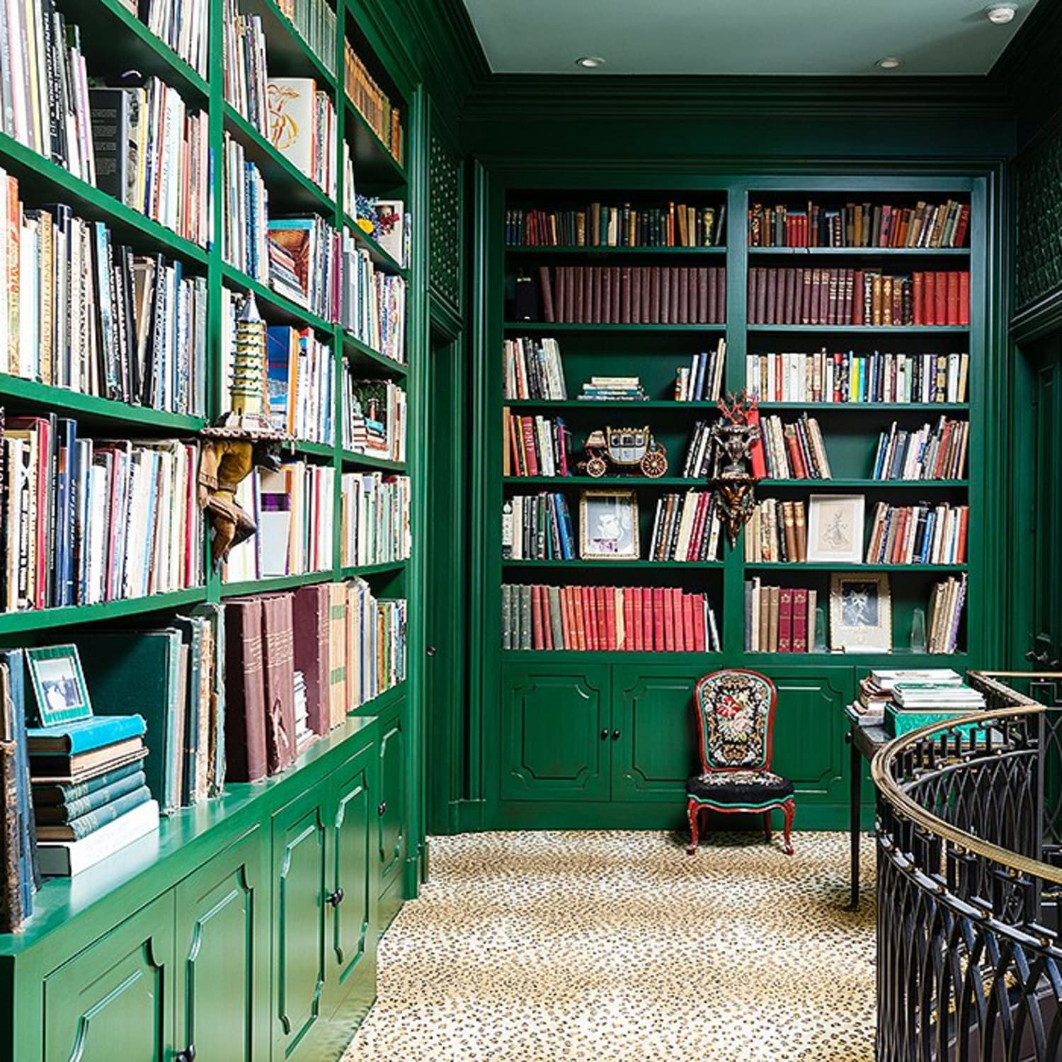 Green bookshelf cheap