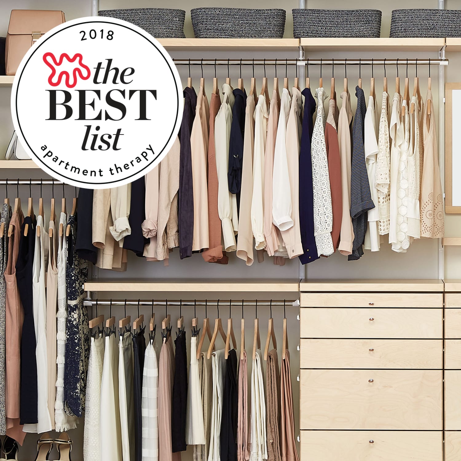 The Best Closet Systems To Organize Your Wardrobe Apartment Therapy