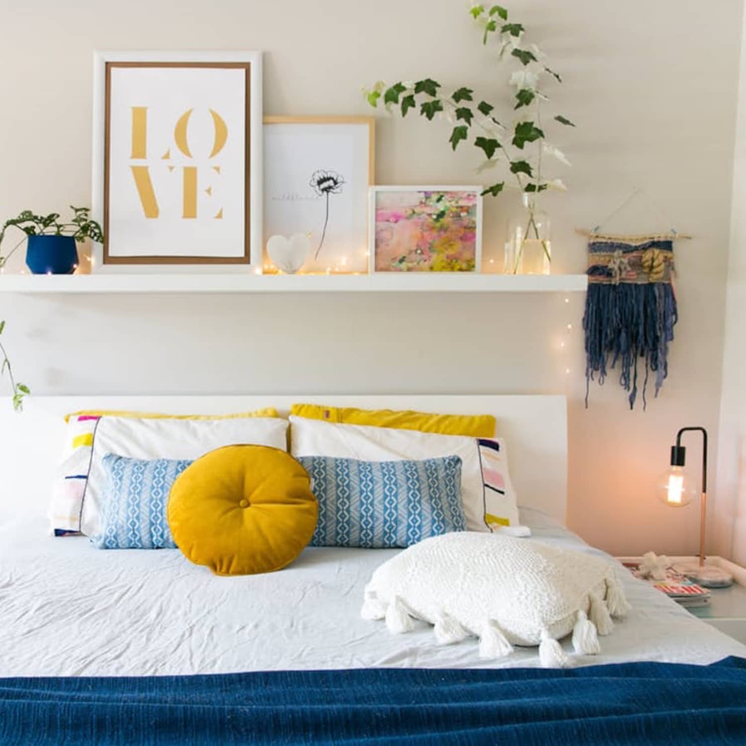 Calming discount bedside lamp