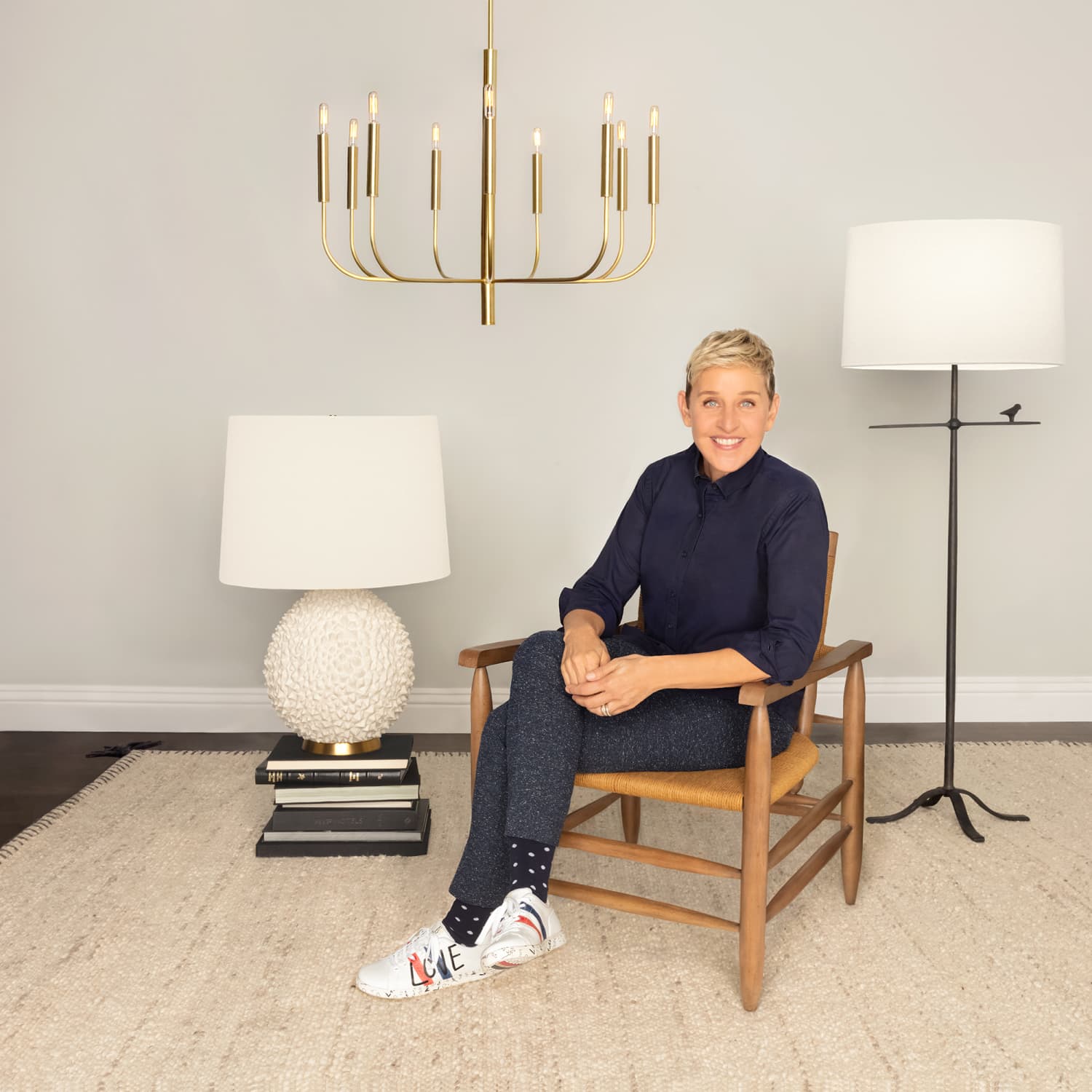 Ellen degeneres store chandelier