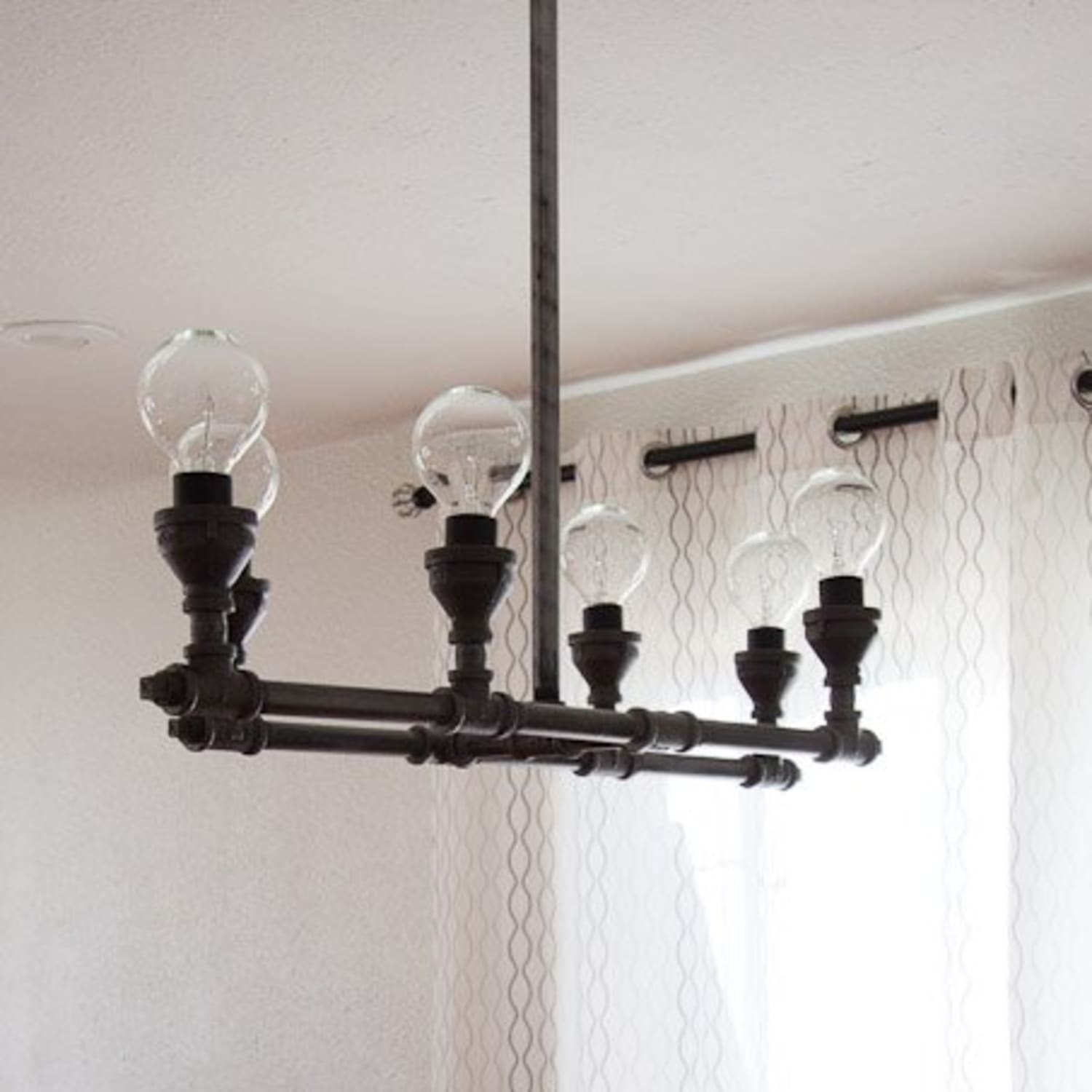 Diy tube light clearance fixture