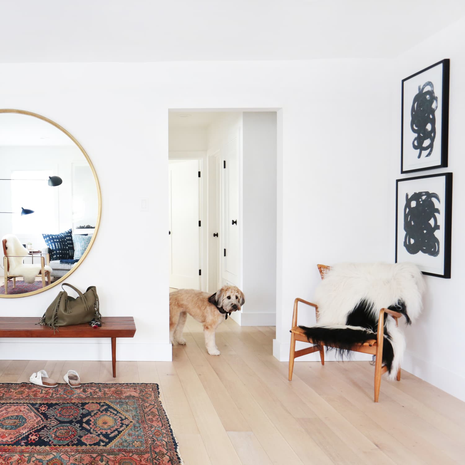 Minimalist entryway bench deals