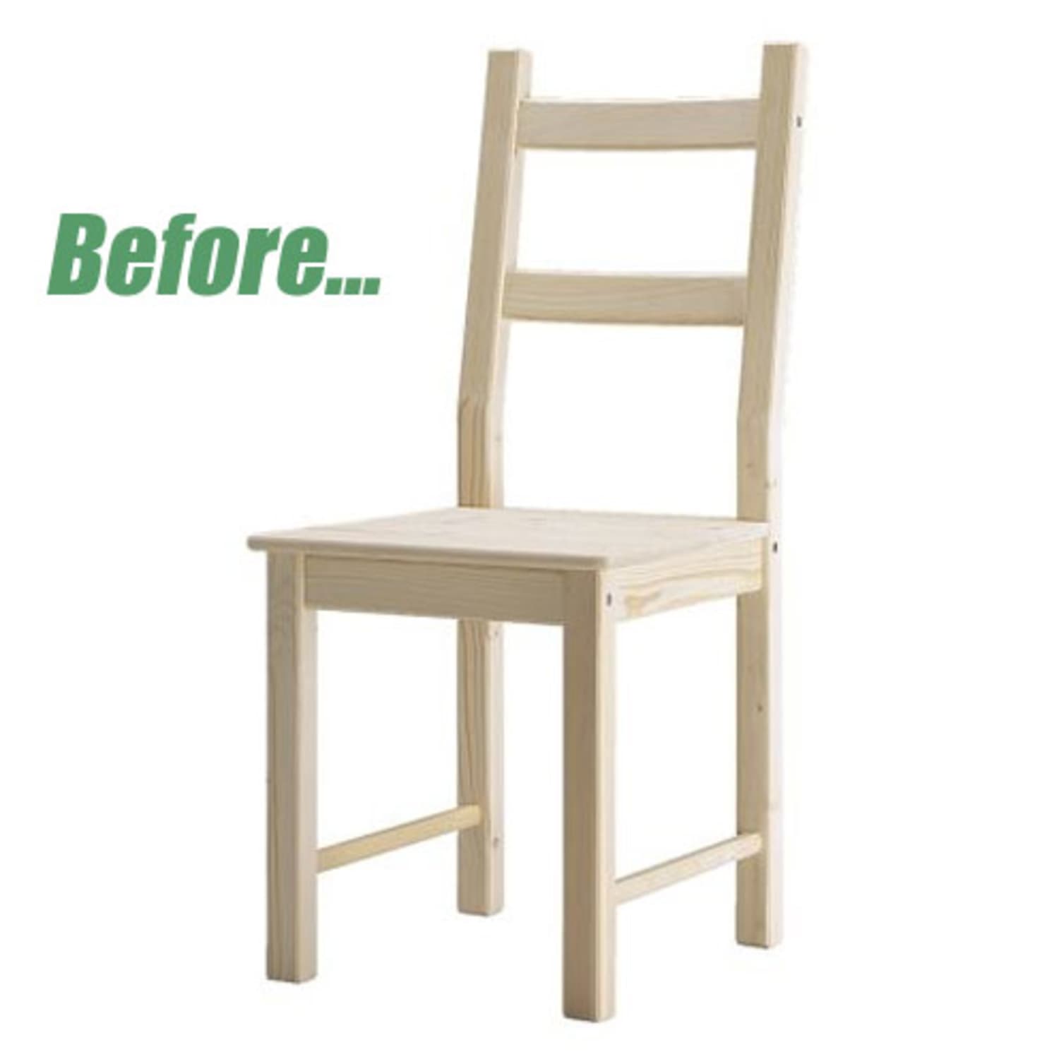 Before & After: Chair Turned Play Kitchen (Believe It